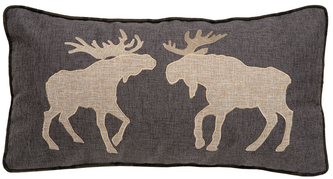 Image of Carstens, Inc. 2 Moose Decorative Accent Pillow