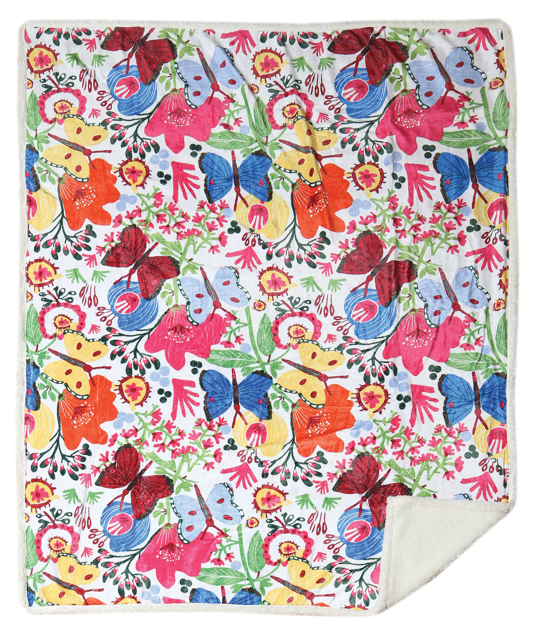 Image of Carstens, Inc. Butterfly Throw Blanket