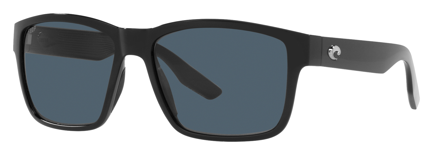 Costa Del Mar Paunch 580P Polarized Sunglasses - Gray/Black - Large