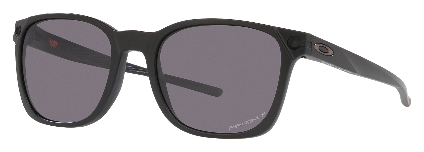 Image of Oakley Ojector OO9018 Prizm Grey Polarized Sunglasses - Matte Black/Prizm Gray - Standard