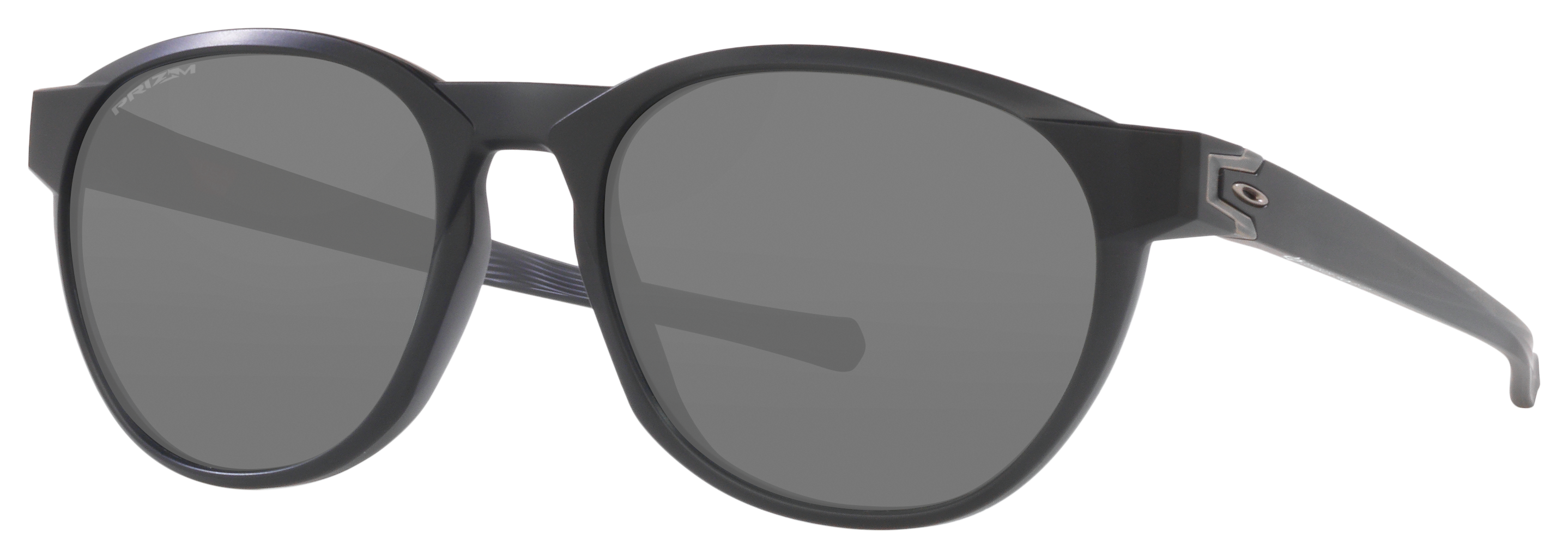 Image of Oakley Reedmace OO9126 Prizm Grey Sunglasses - Matte Black Ink/Prizm Black - Large