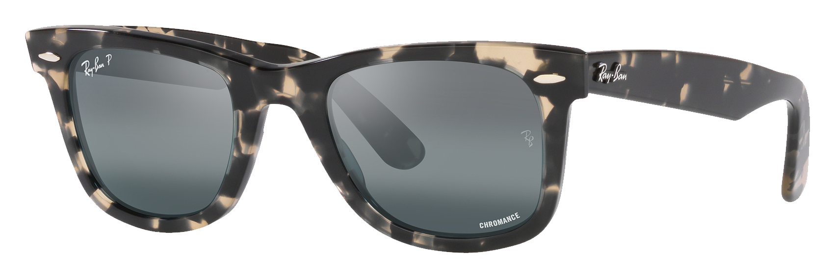 RAY-BAN Original Wayfarer RB2140 Chromance Mirror Glass Polarized Sunglasses