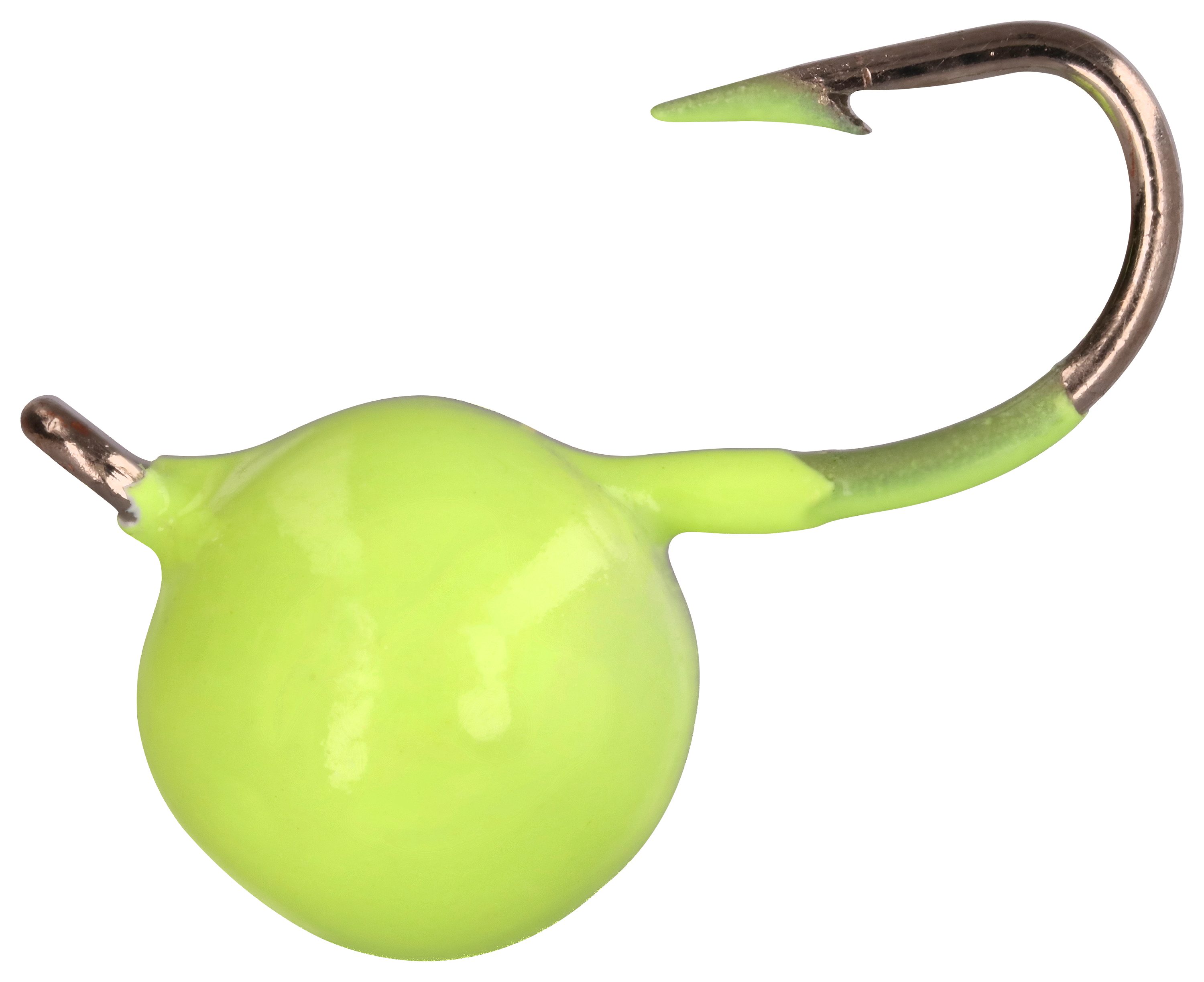 Lunkerhunt Tungsten Bait Down Jig - Chartreuse Glow