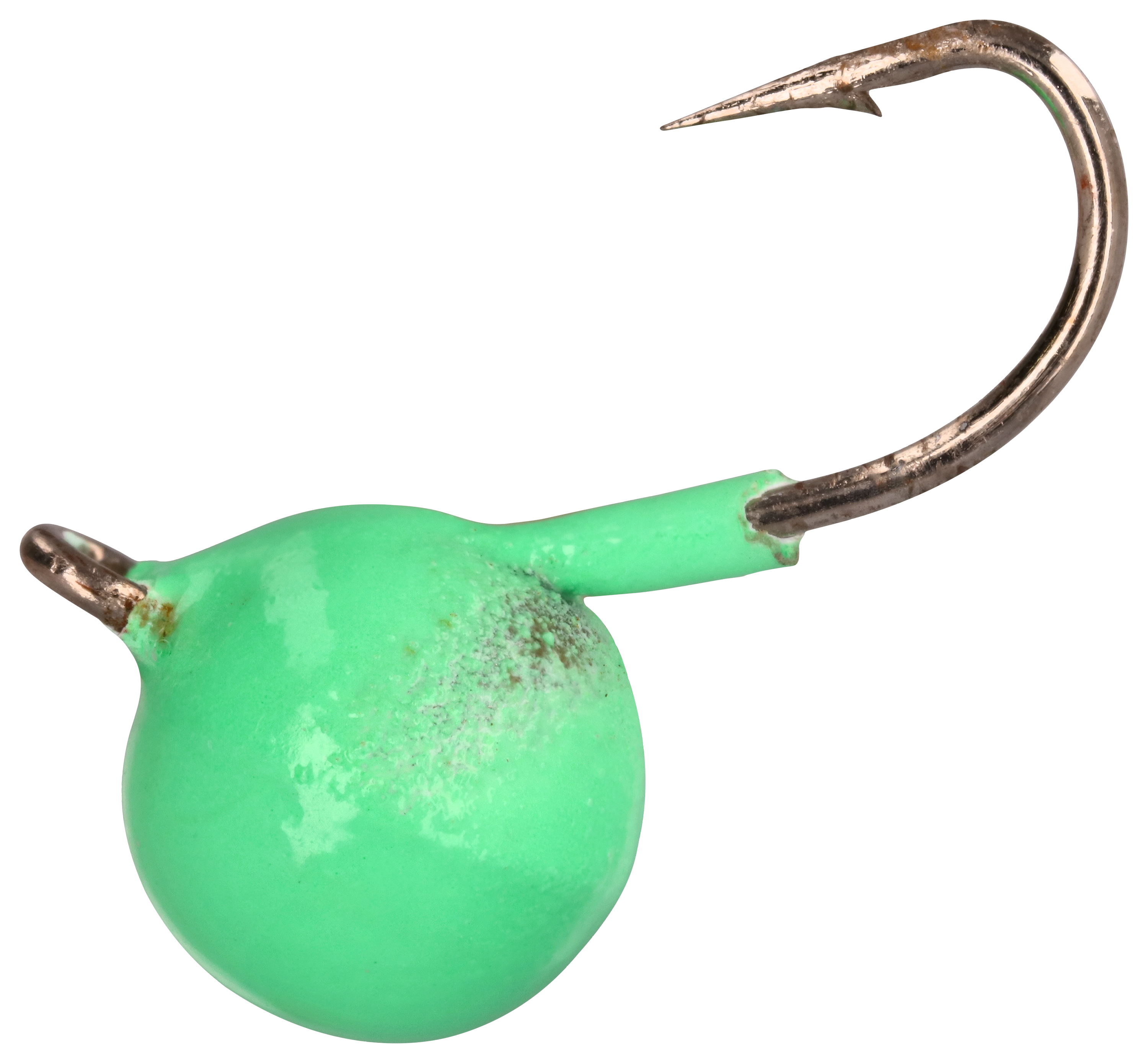 Lunkerhunt Tungsten Bait Down Jig - Fluorescent Green Glow