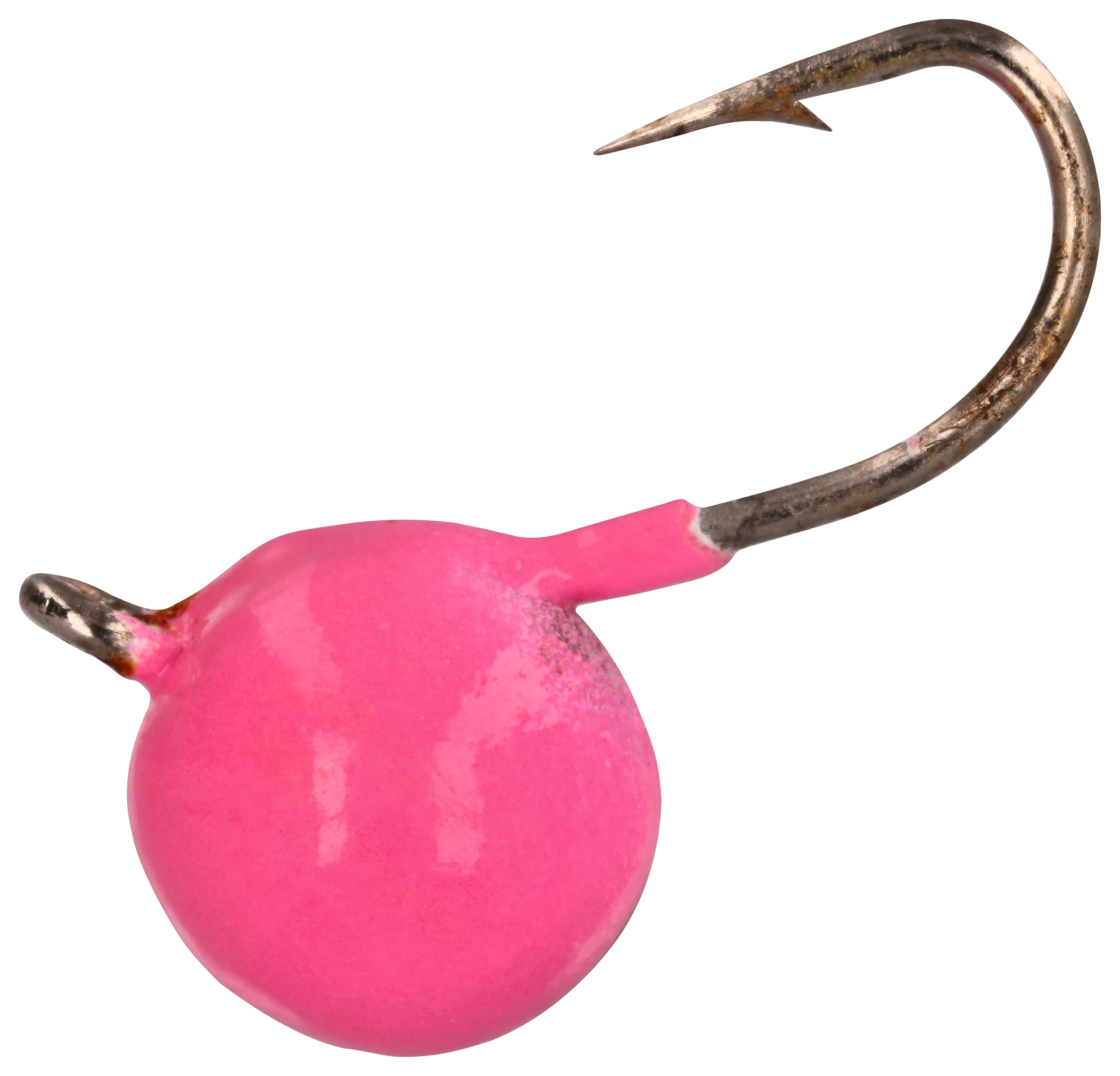 Lunkerhunt Tungsten Bait Down Jig - Fluorescent Pink Glow