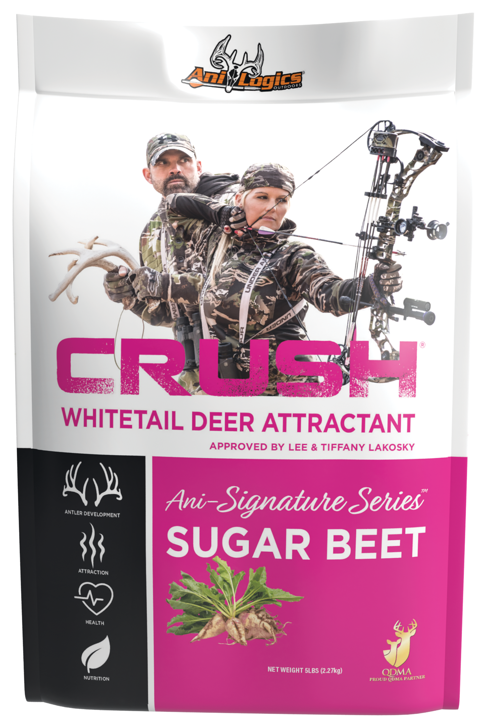 Ani-Logics CRUSH Signature Series Sugar Beet Granular Deer Supplement and Attractant - 5 lbs.