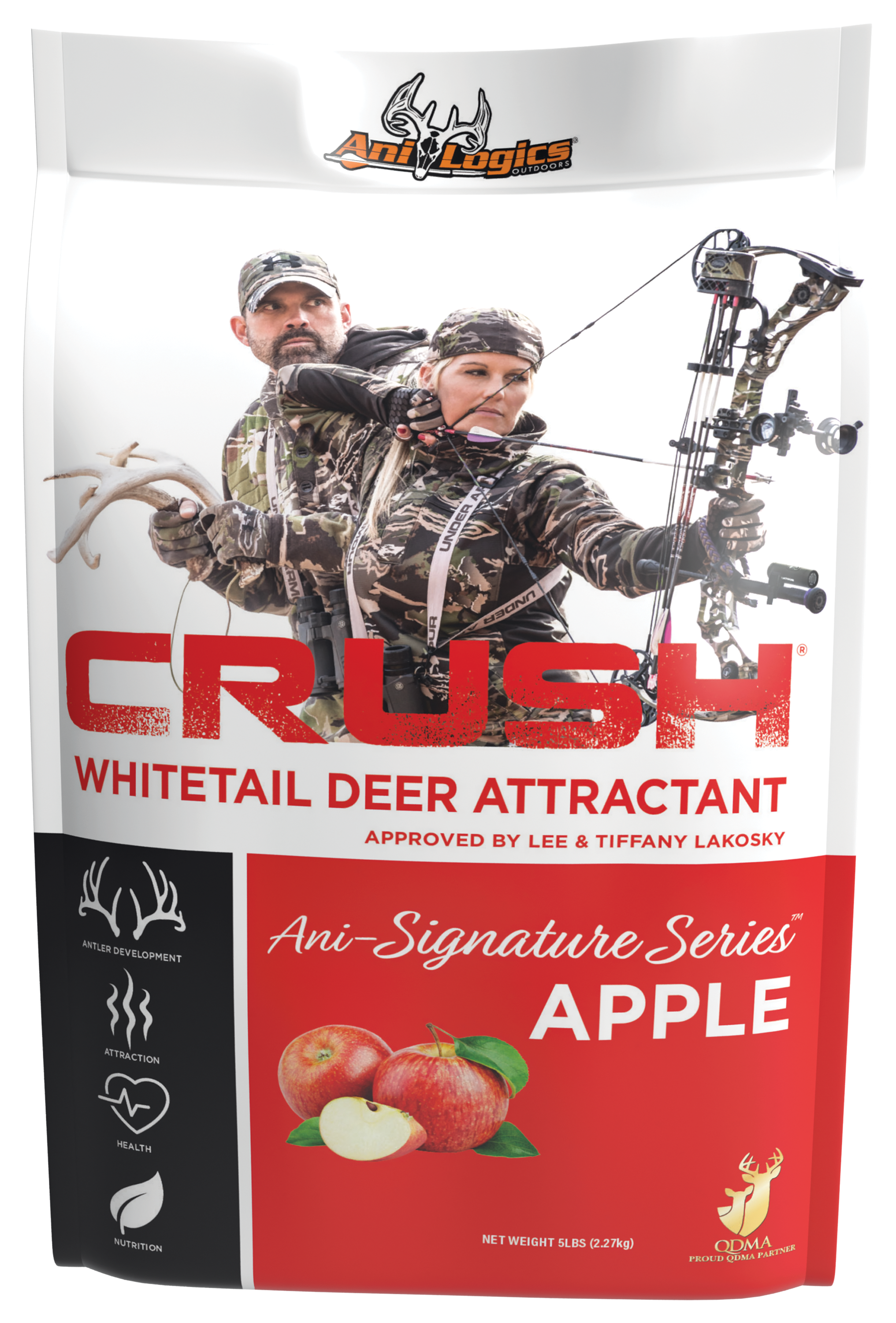Ani-Logics CRUSH Ani-Signature Series Apple Granular Deer Supplement and Attractant - 5 lbs.