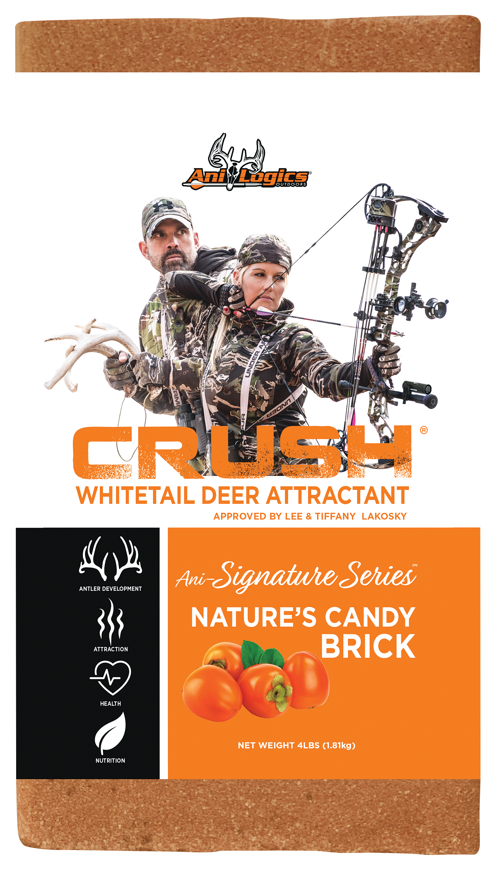 Ani-Logics CRUSH Ani-Signature Series Nature's Candy Brick Deer Supplement and Attractant