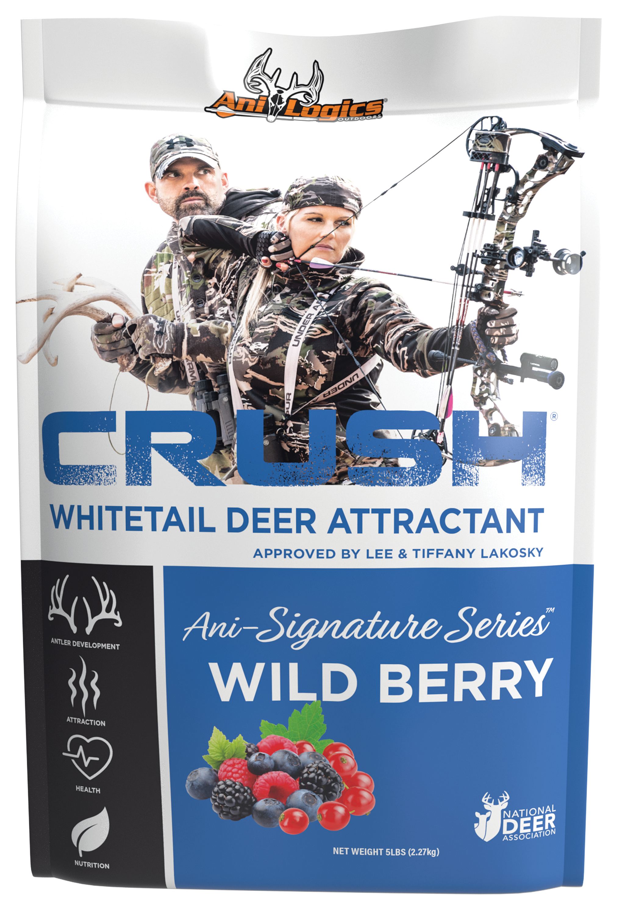 Ani-Logics CRUSH Ani-Signature Series Wild Berry Granular Deer Supplement and Attractant