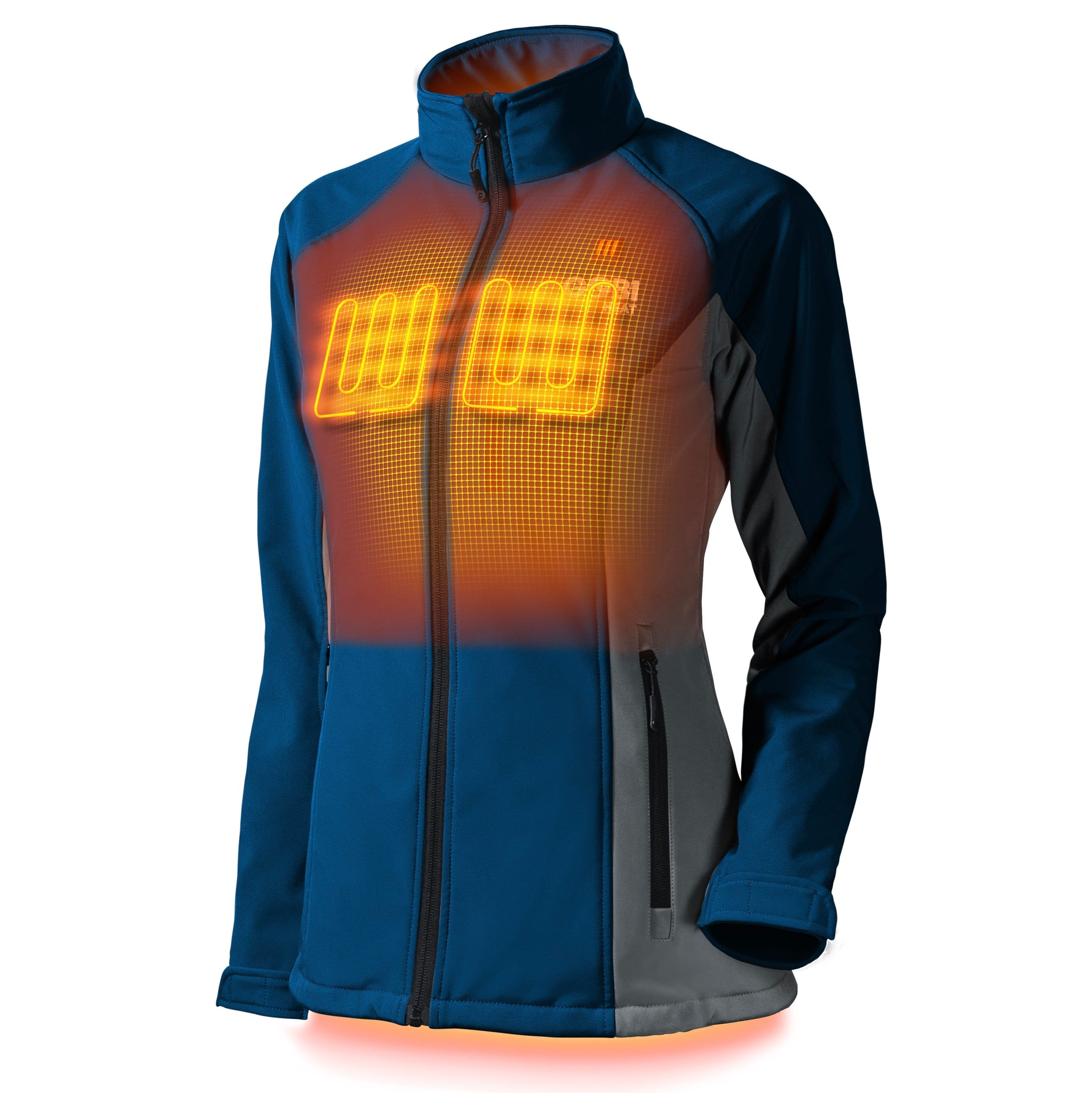 Image of Gobi Heat Sahara Heated Jacket for Ladies - Endeavor/Steel - S