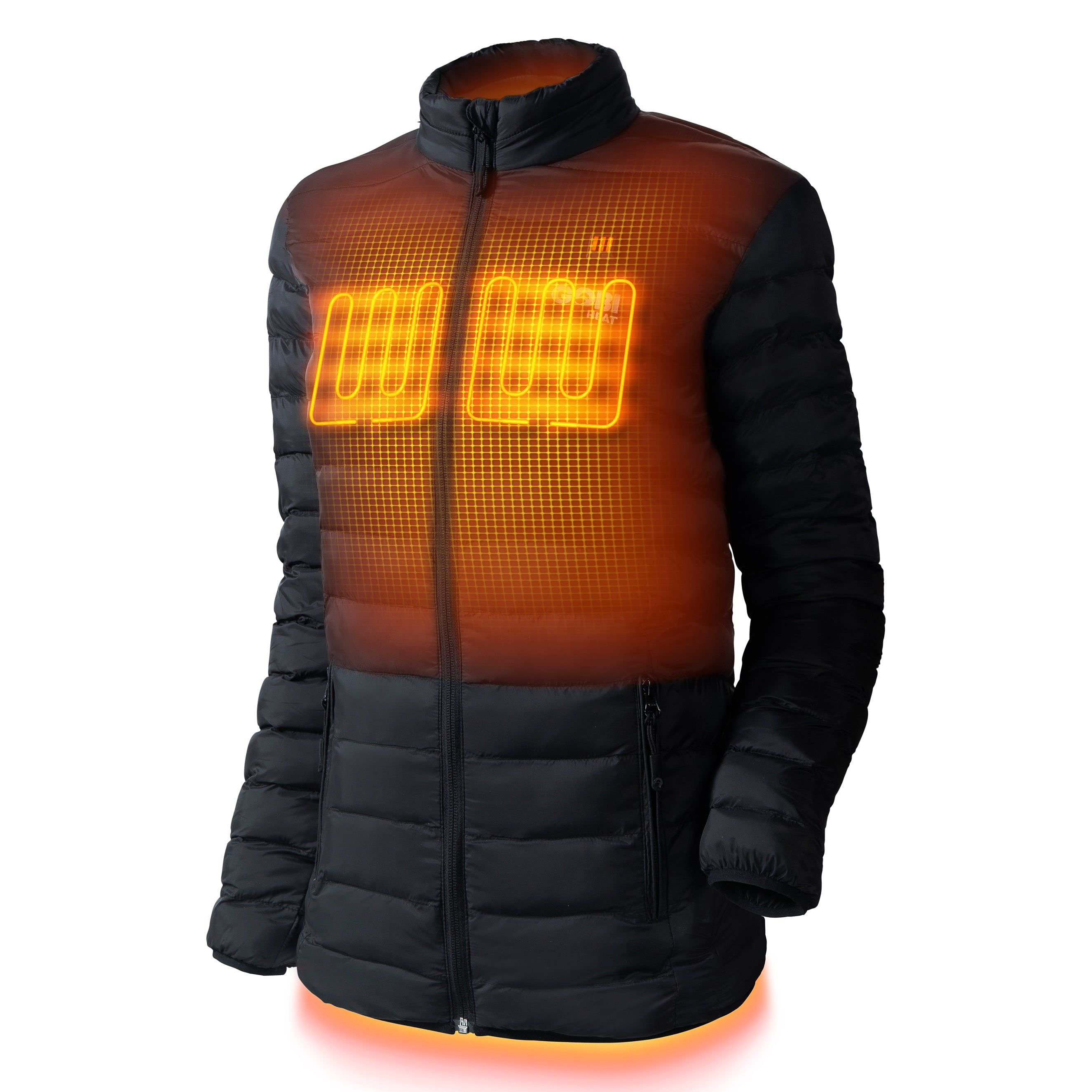 Image of Gobi Heat Wolf Heated Jacket for Ladies - Onyx - L