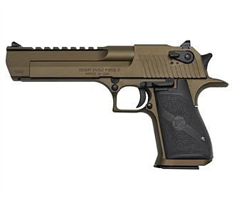 Magnum Research Desert Eagle Mark XIX SemiAuto Pistol  44 Mag  Cerakote Burnt Bronze