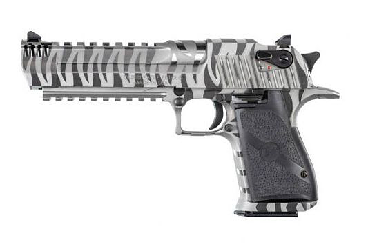 Magnum Research Desert Eagle Mark XIX SemiAuto Pistol  44 Mag  White Tiger Stripe