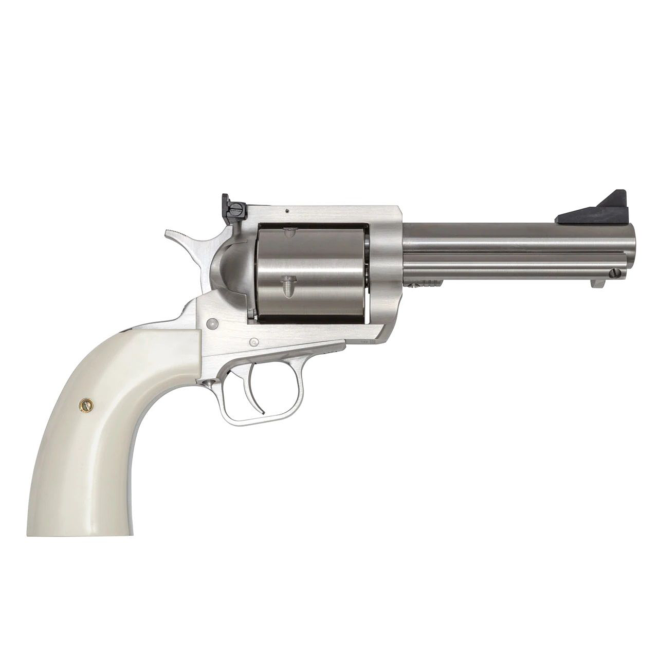 Magnum Research Biggest Finest Revolver with Short Cylinder  500 JRH  55 Barrel Length  5