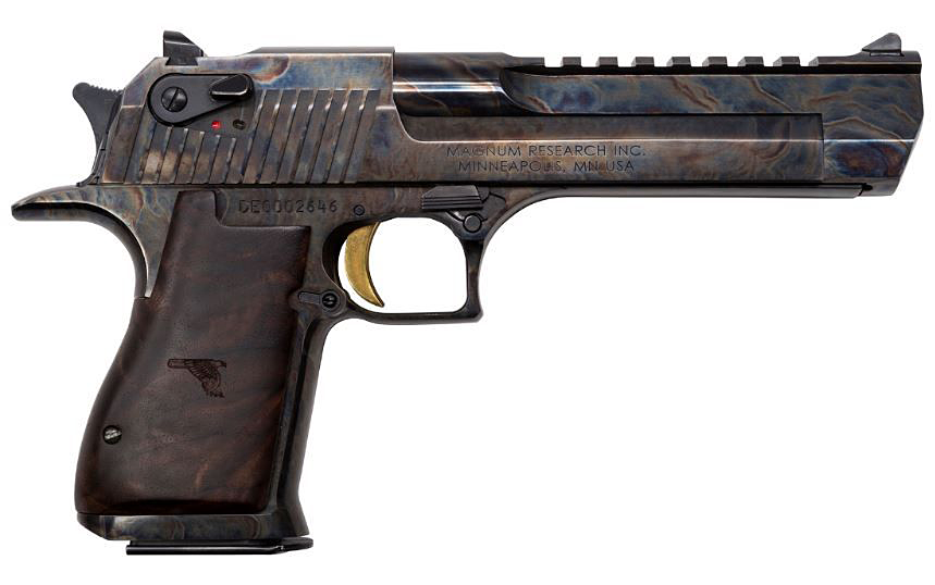 Magnum Research Desert Eagle Mark XIX CaseHardened SemiAuto Pistol  357 Magnum