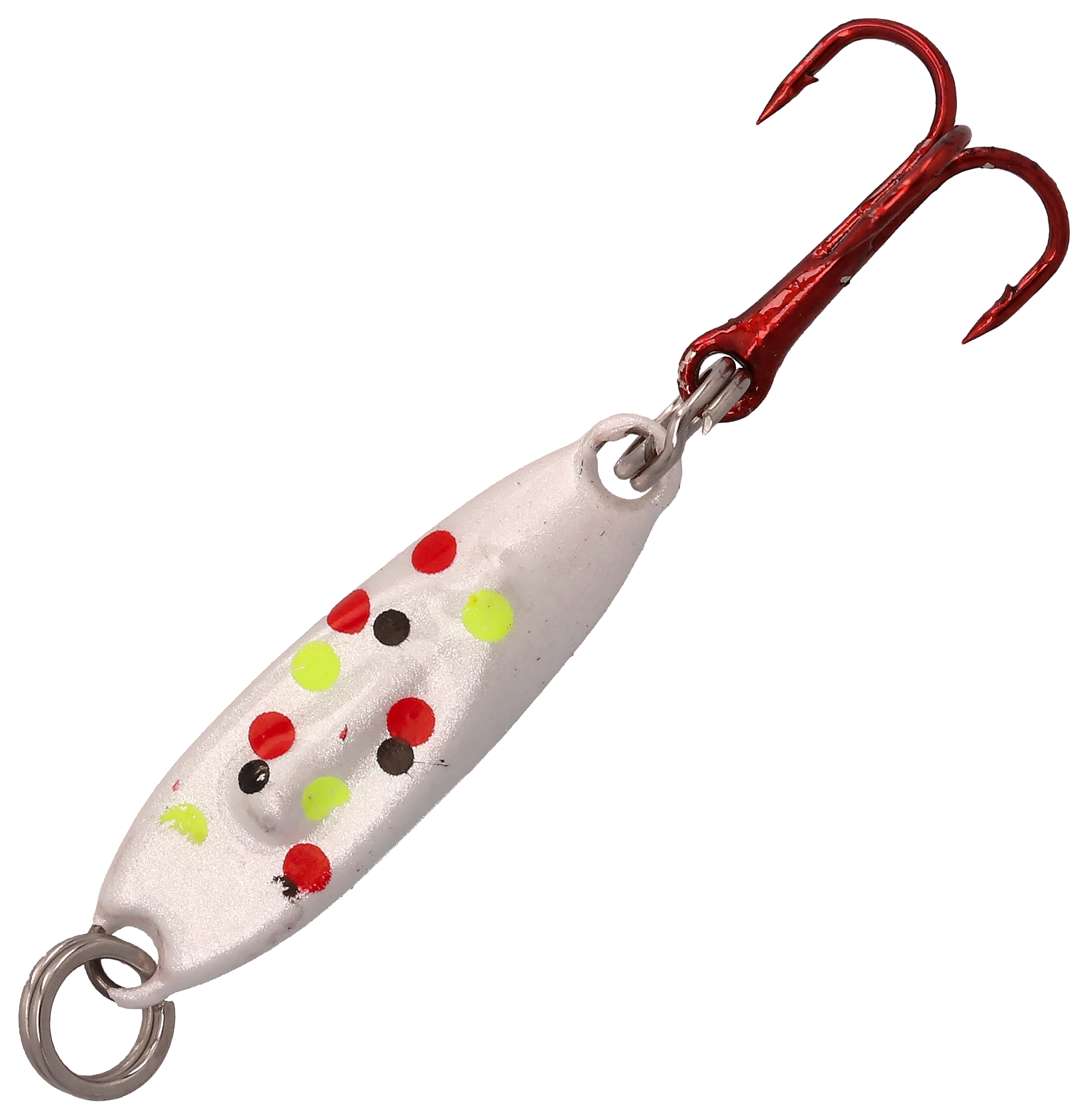 Image of Acme Rattlemaster Custom Paint Series Spoon - Glow Wonderbread - 1/8 oz.