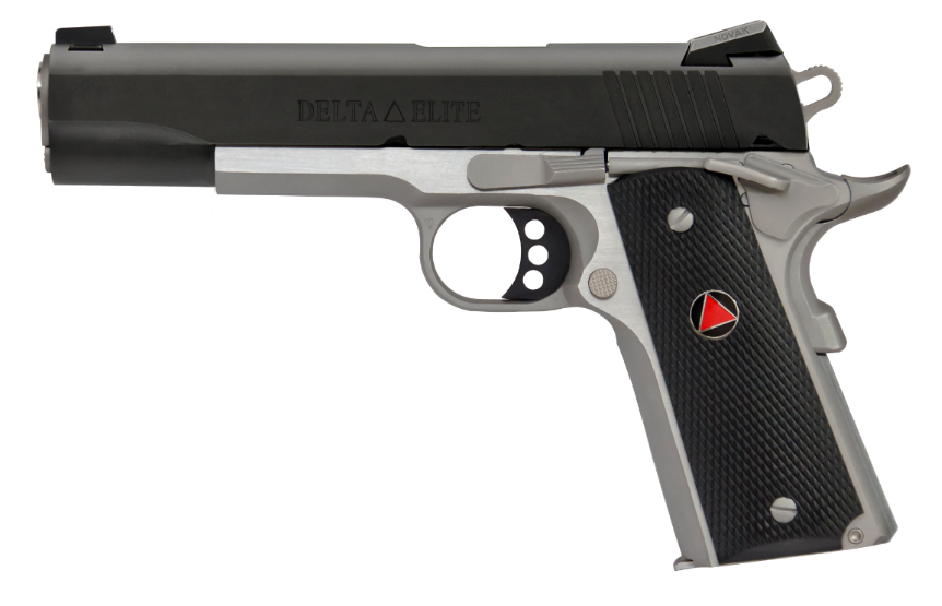 Colt Delta Elite SemiAuto Pistol  Stainless SteelBlack