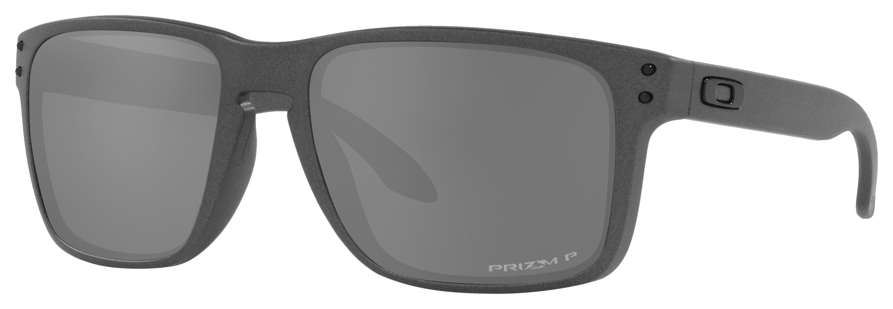 Image of Oakley Holbrook XL OO9417 Prizm Grey Polarized Sunglasses - Steel/Prizm Black - X-Large