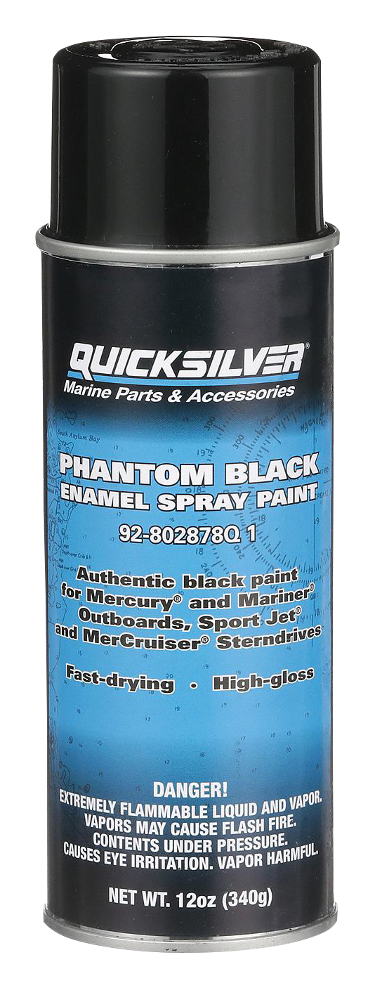 Quicksilver Enamel Spray Paint