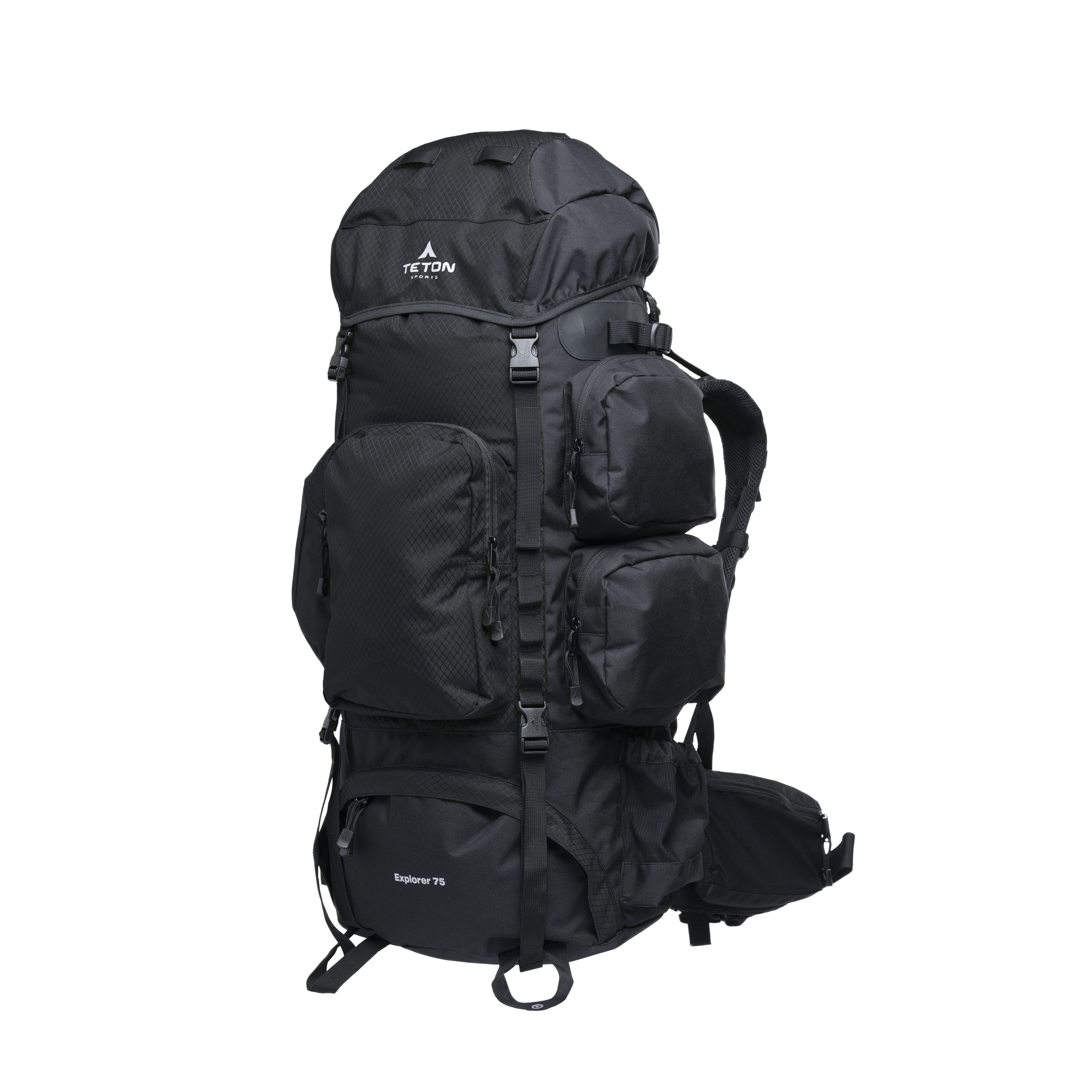 Image of Teton Sports Explorer 75L Internal Frame Backpack - Black