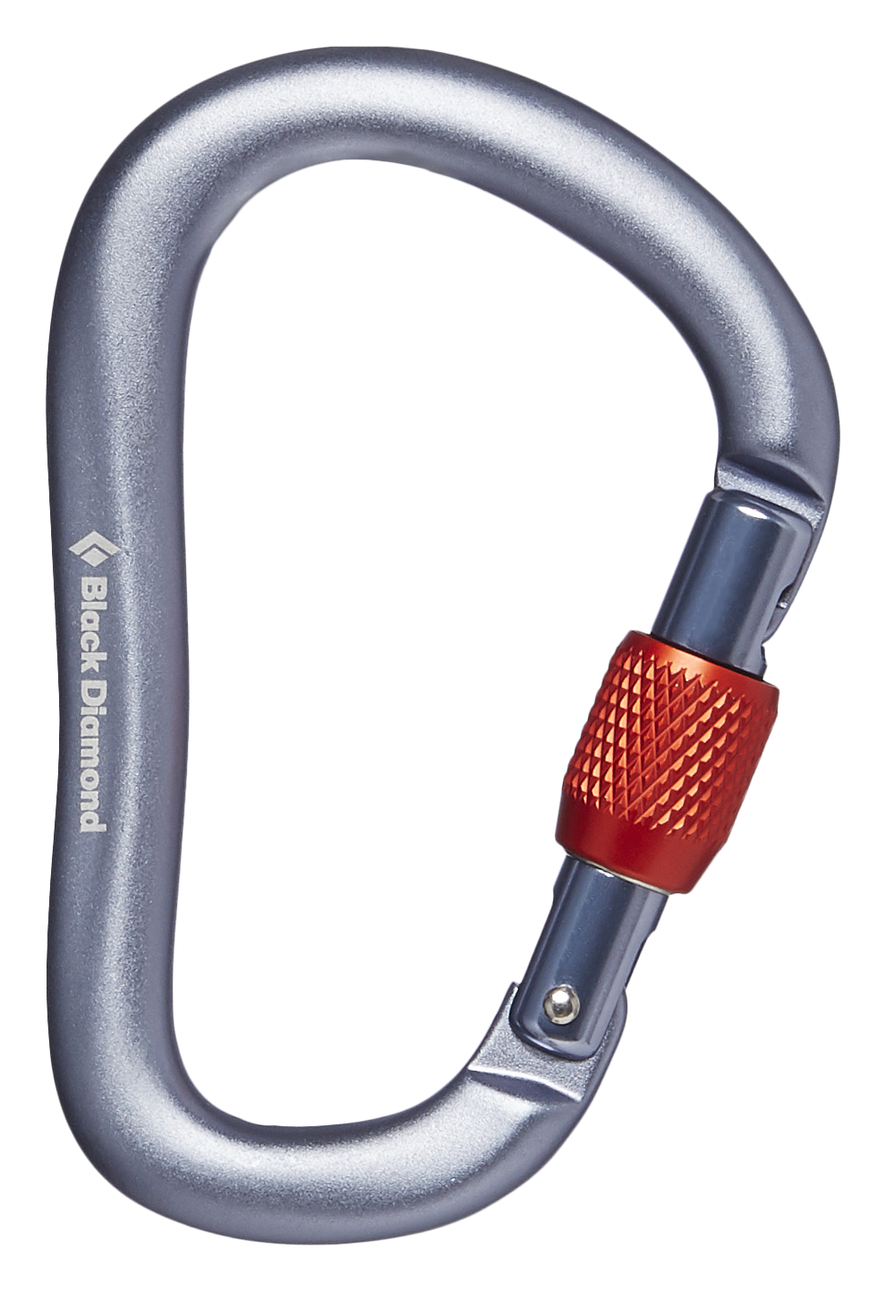 Image of Black Diamond Rocklock Screwgate Carabiner - Gray