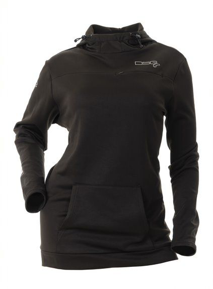 DSG Outerwear Skylar Technical Long-Sleeve Hoodie for Ladies - Black - M