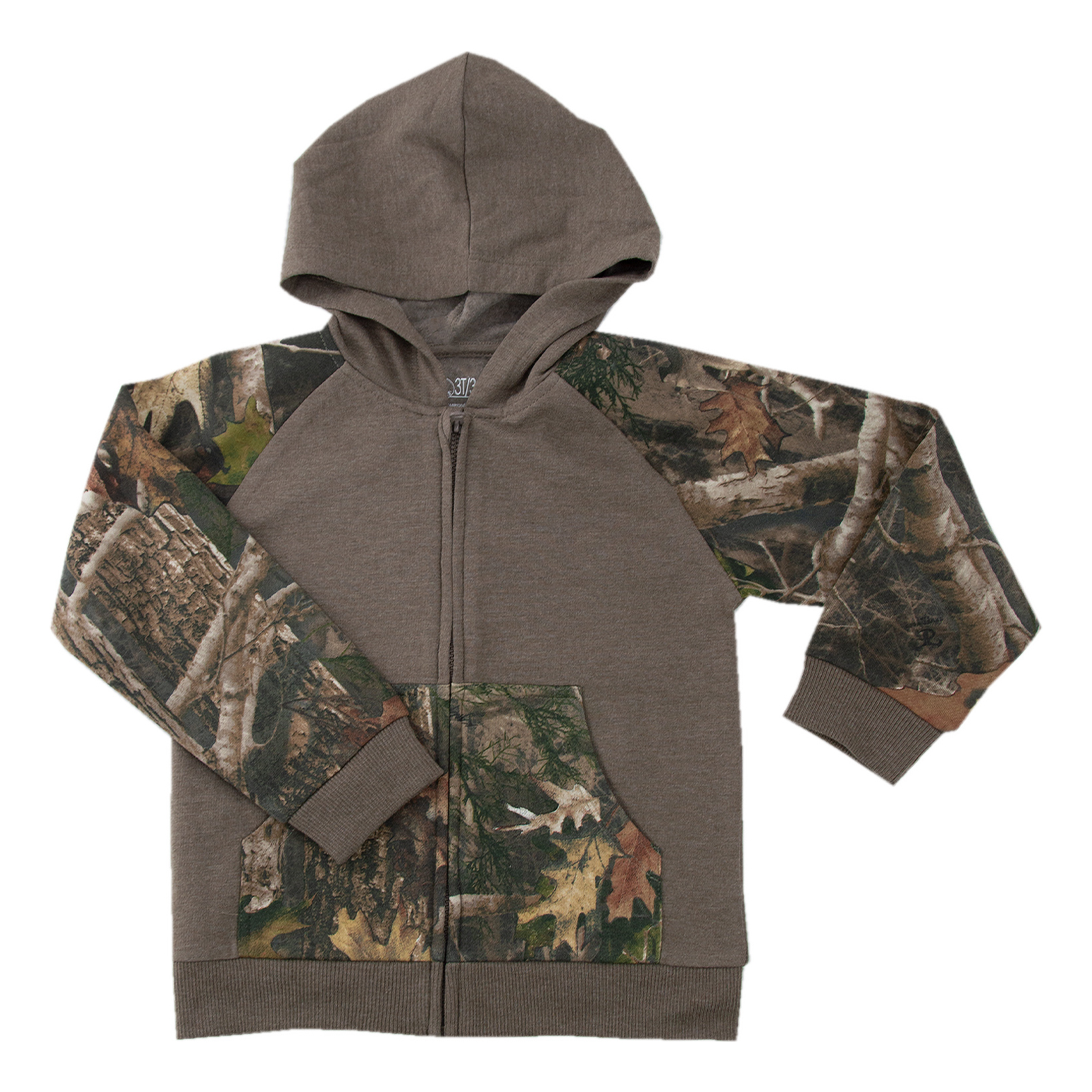 BASS PRO SHOPS Camo Accent Full-Zip Long-Sleeve Hoodie for Babies