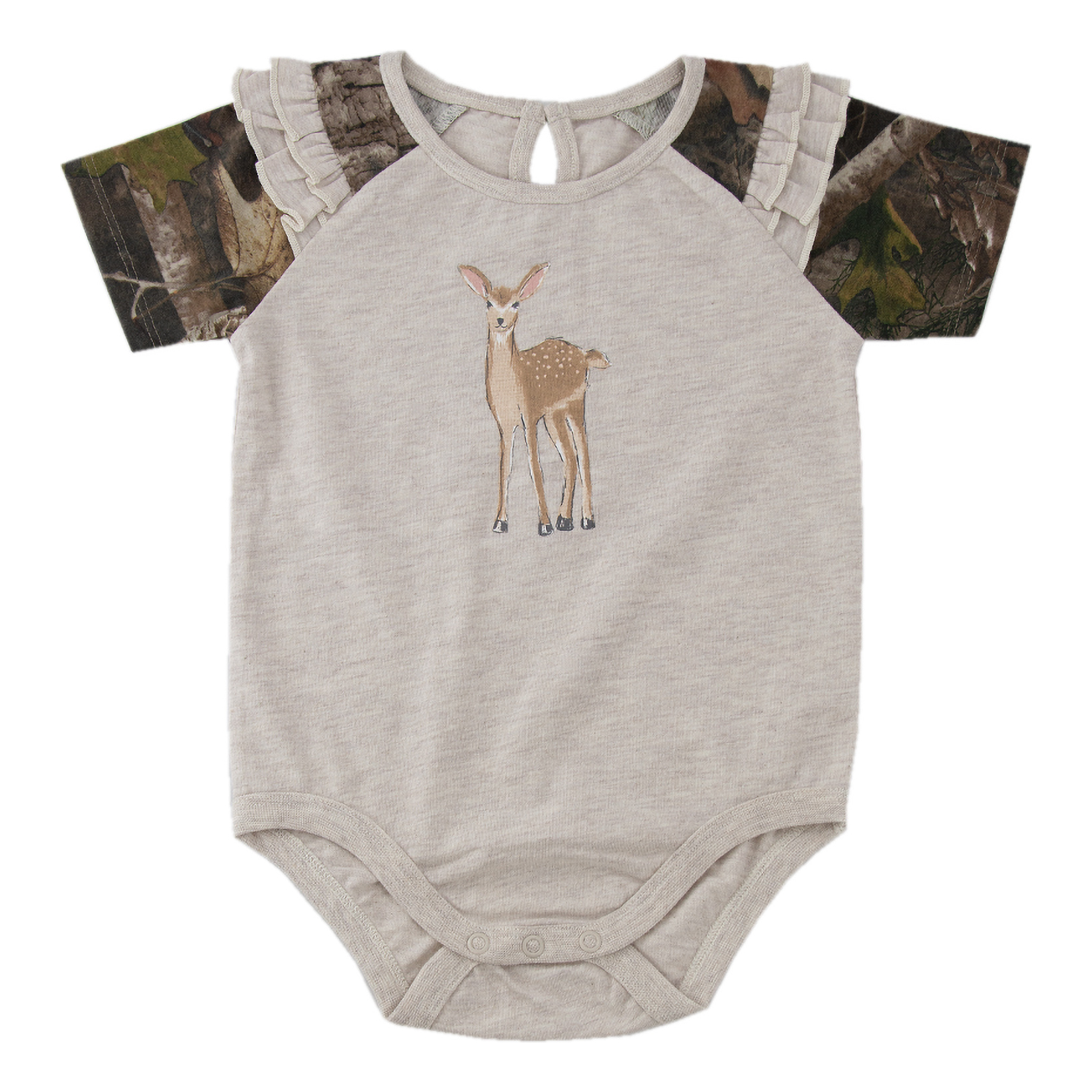 BASS PRO SHOPS Fawn Short-Sleeve Bodysuit for Babies