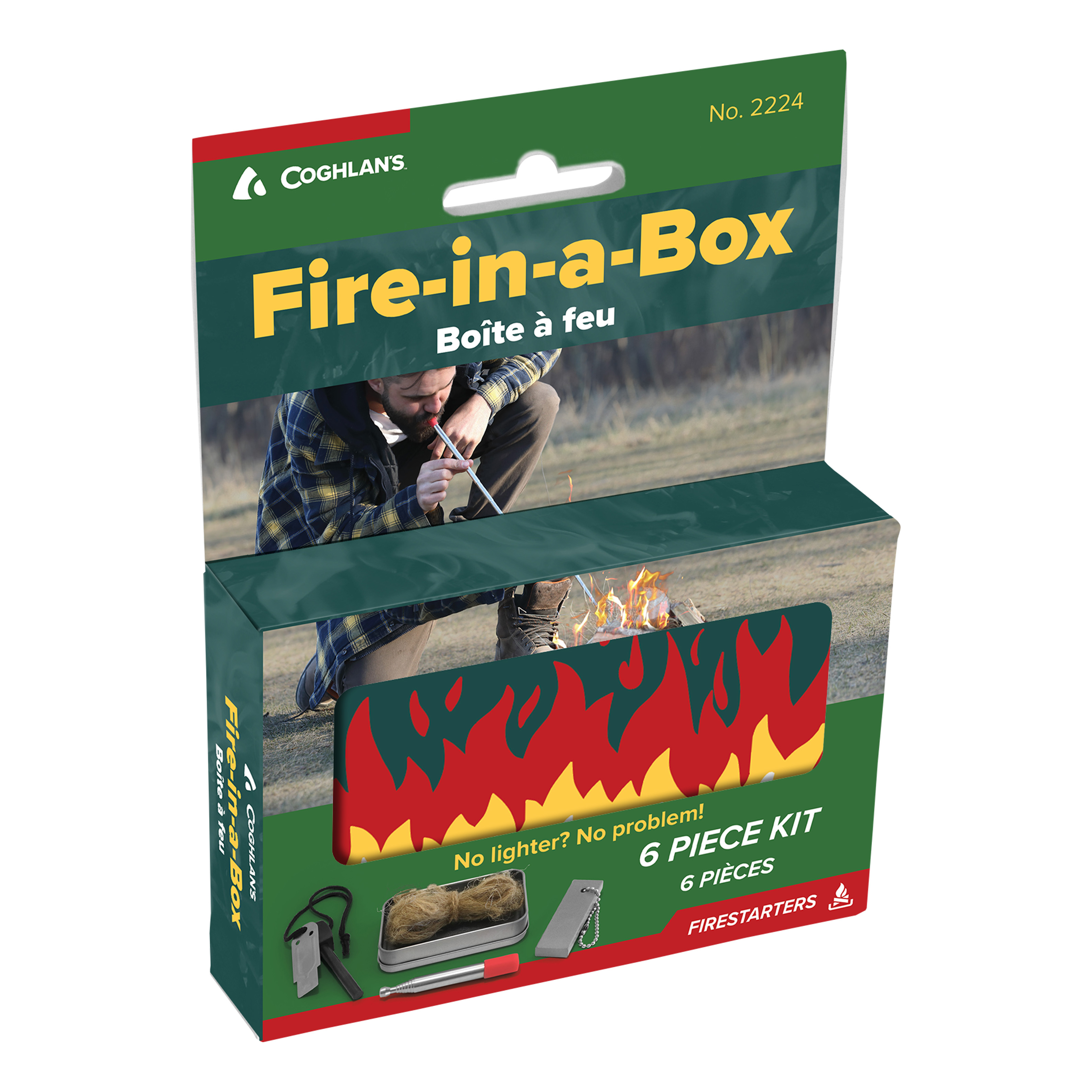 Coghlan&#039;s Fire-in-a-Box Campfire Kit