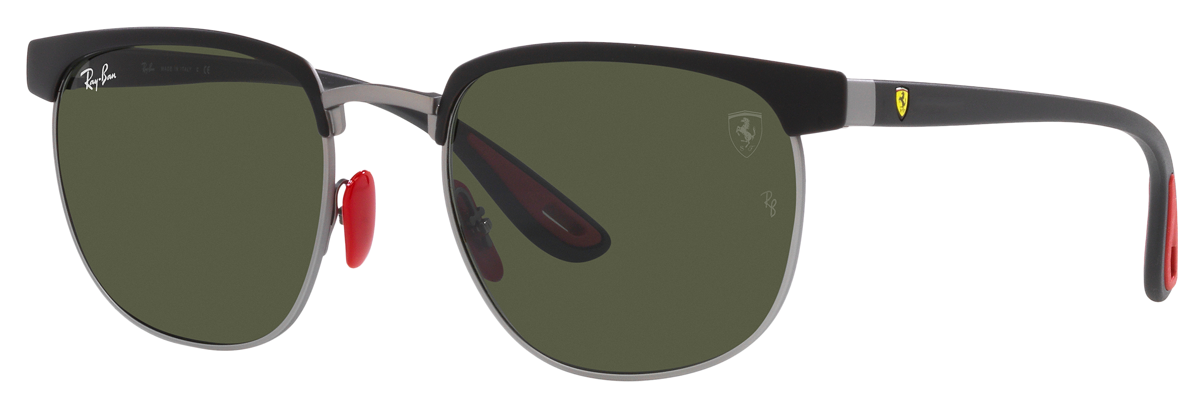 Image of Ray-Ban RB3698M Scuderia Ferrari Collection Glass Sunglasses