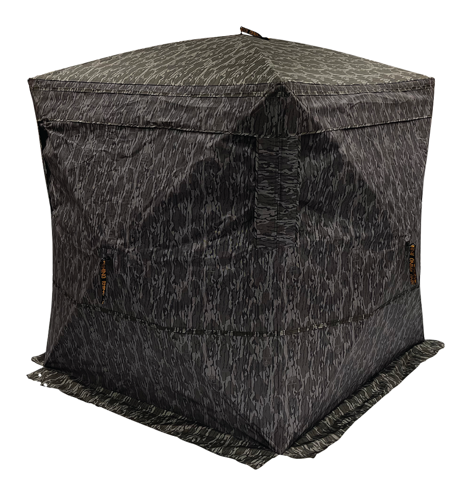 Rhino Blinds Rhino-180 See-Through Ground Blind - Mossy Oak Bottomland