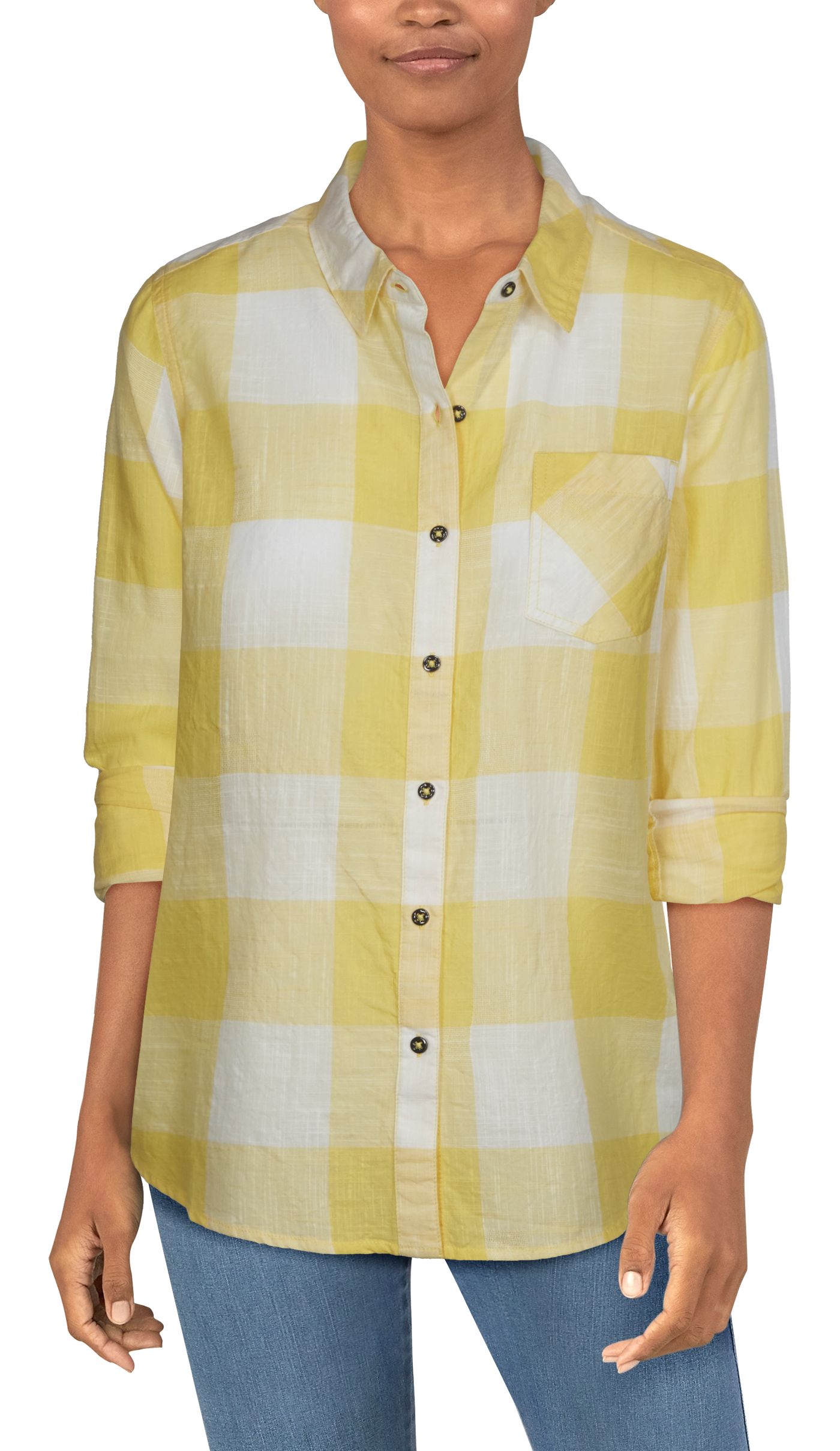 Natural Reflections Meadowland Long-Sleeve Shirt for Ladies - Snapdragon Bu