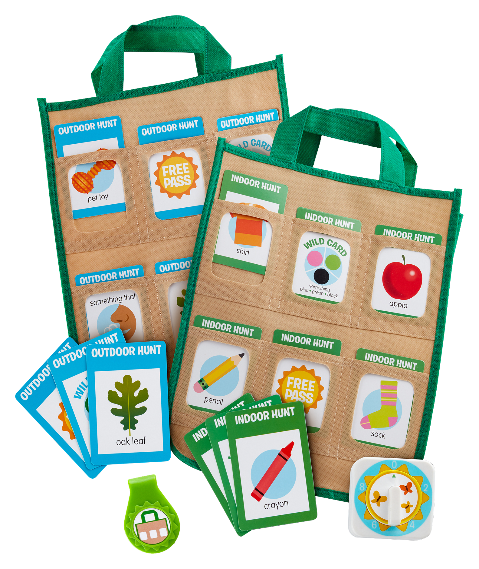 Melissa &Doug Lets Explore Indoor/Outdoor Scavenger Hunt Playset