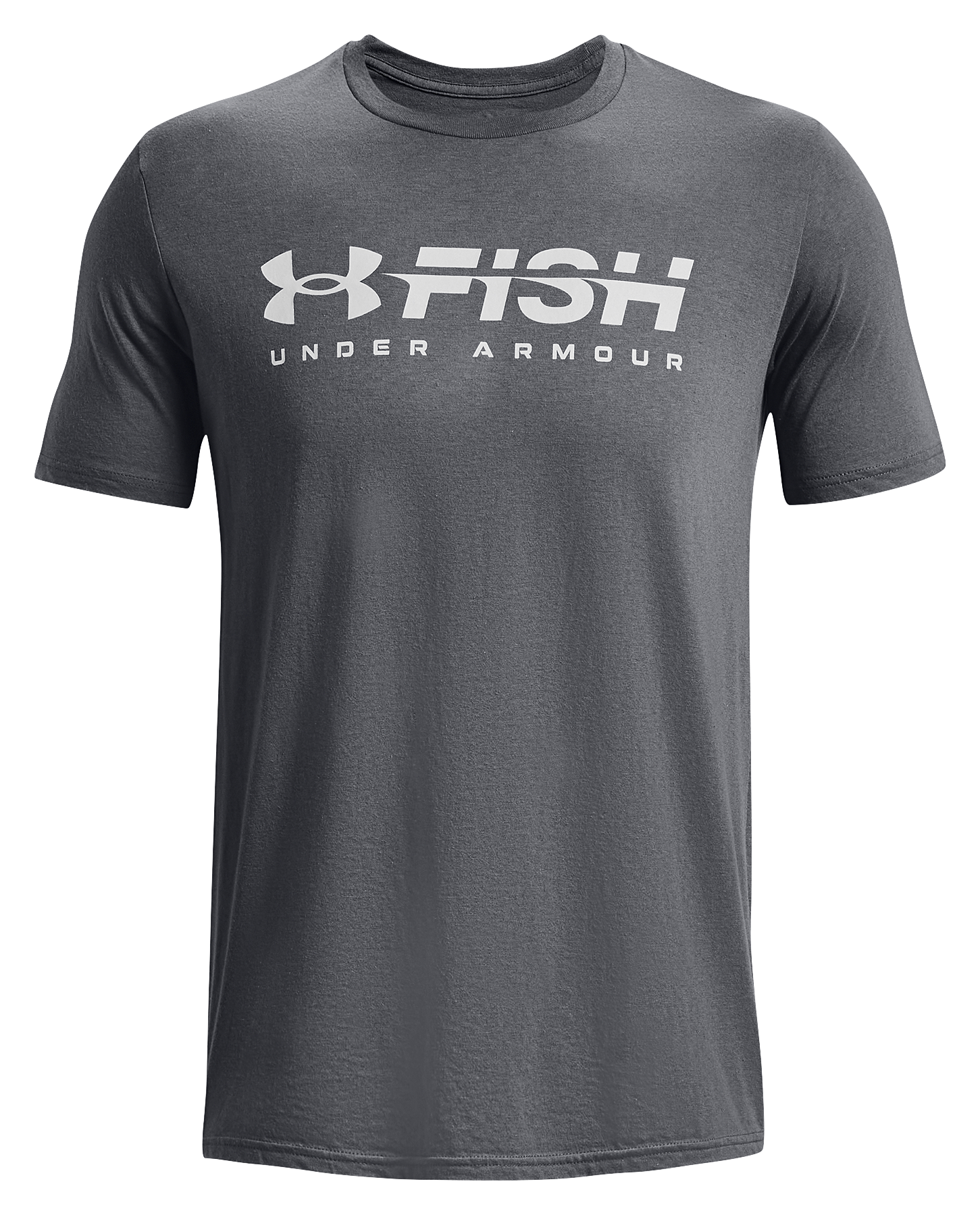 Under Armour UA Fish Strike Short-Sleeve T-Shirt for Men - Pitch Gray/Mod G