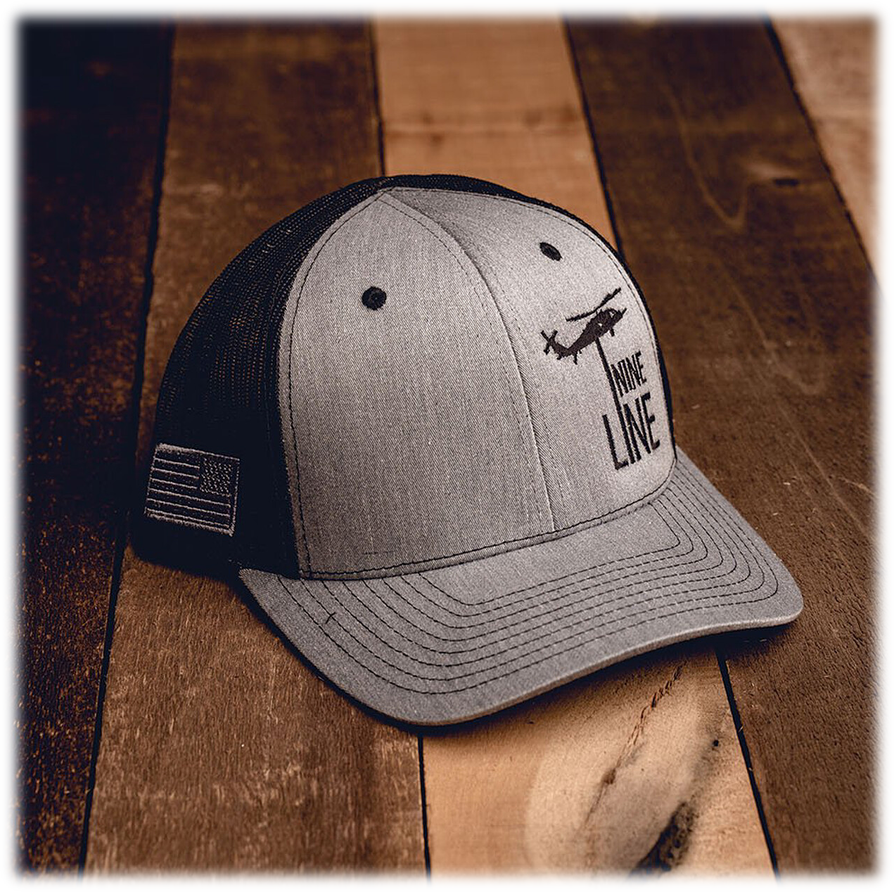 Nine Line Apparel Logo Mesh-Back Cap