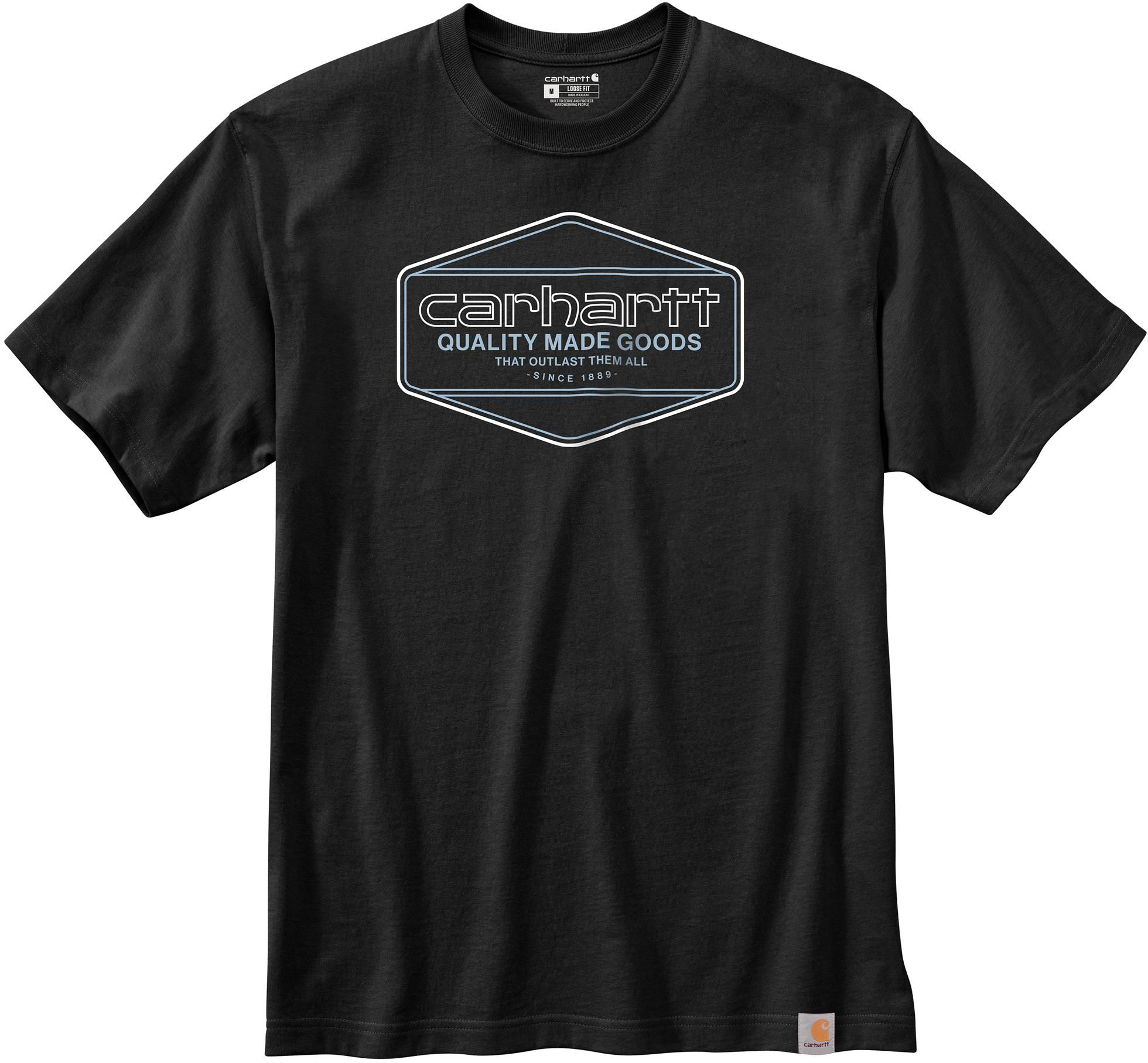 Carhartt Men's Loose Fit Heavyweight Short-Sleeve Fish Graphic T-Shirt