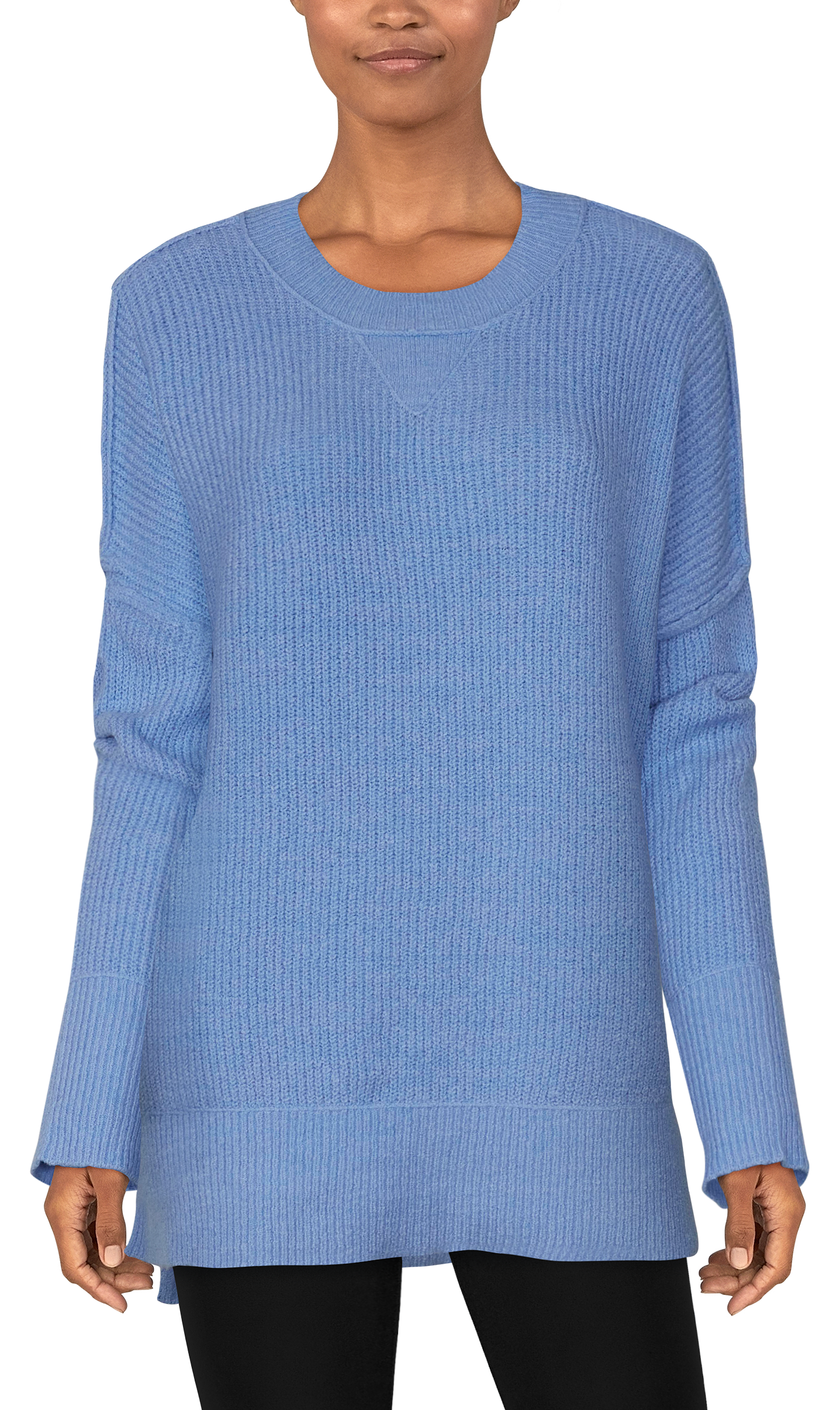 Natural Reflections Daydreamer Crew Long-Sleeve Sweater for Ladies - Hydran