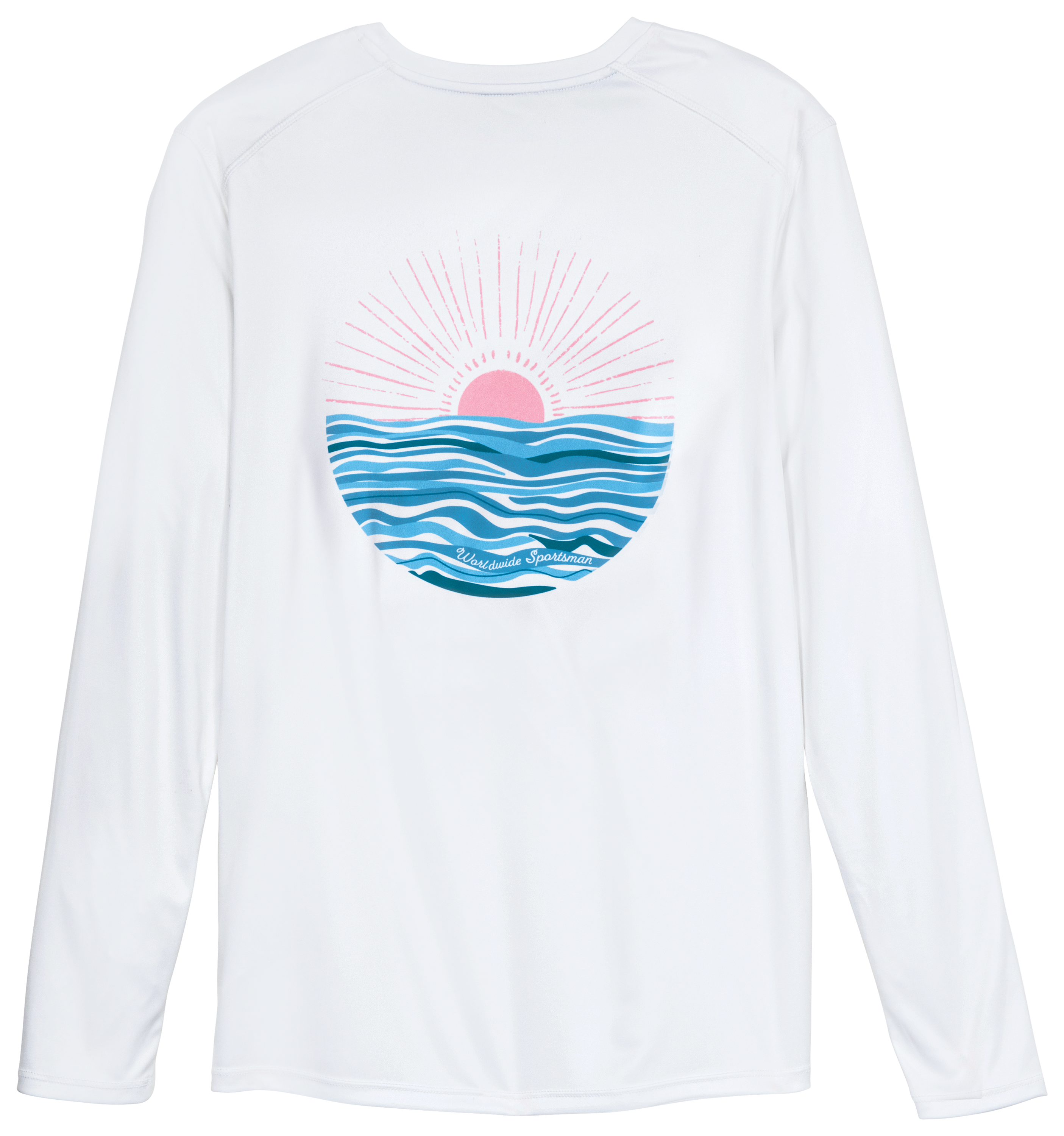 World Wide Sportsman Angler Sunny Seas Graphic Long-Sleeve Shirt for Ladies
