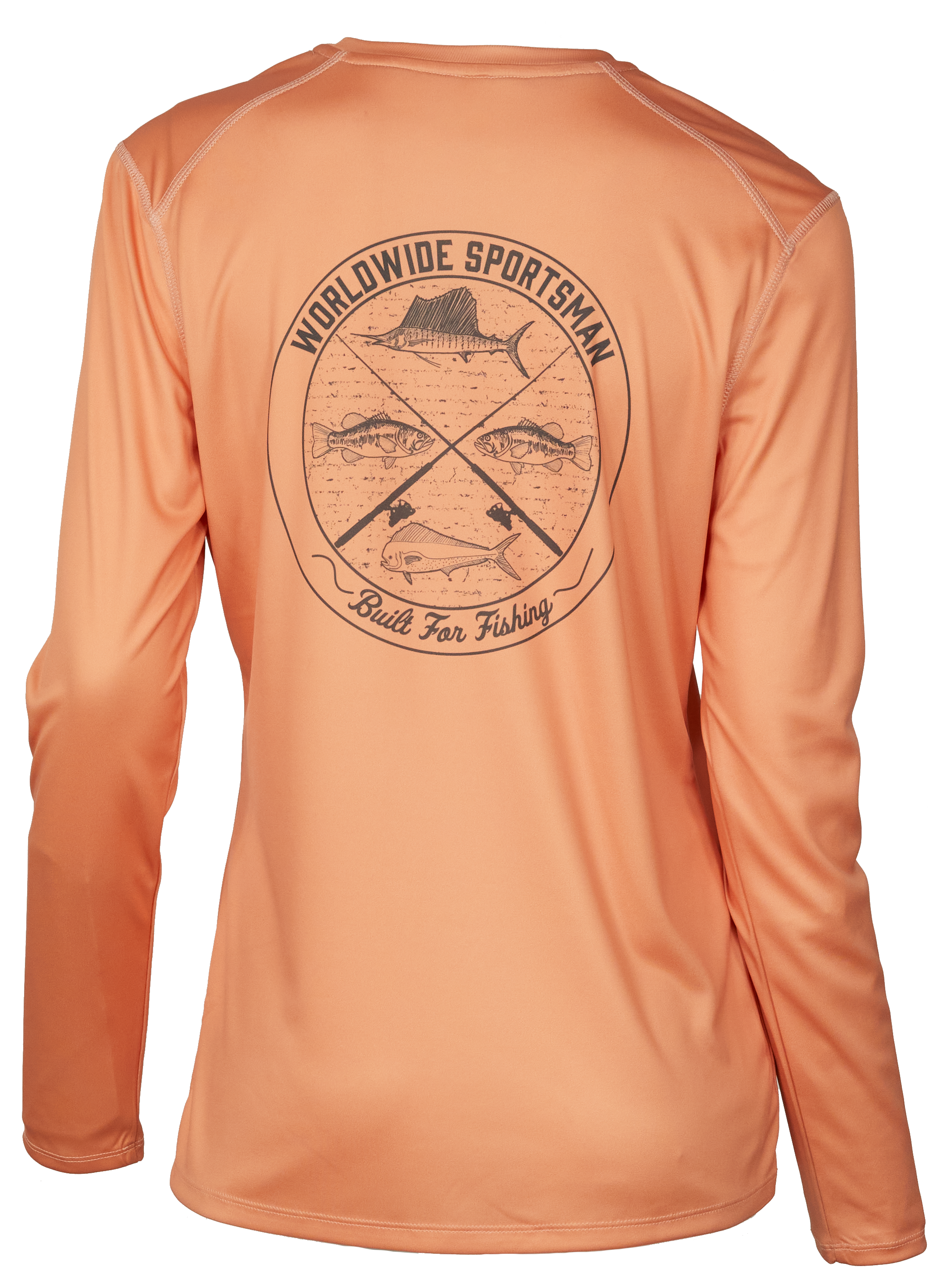 World Wide Sportsman Angler Graphic Long-Sleeve T-Shirt for Ladies