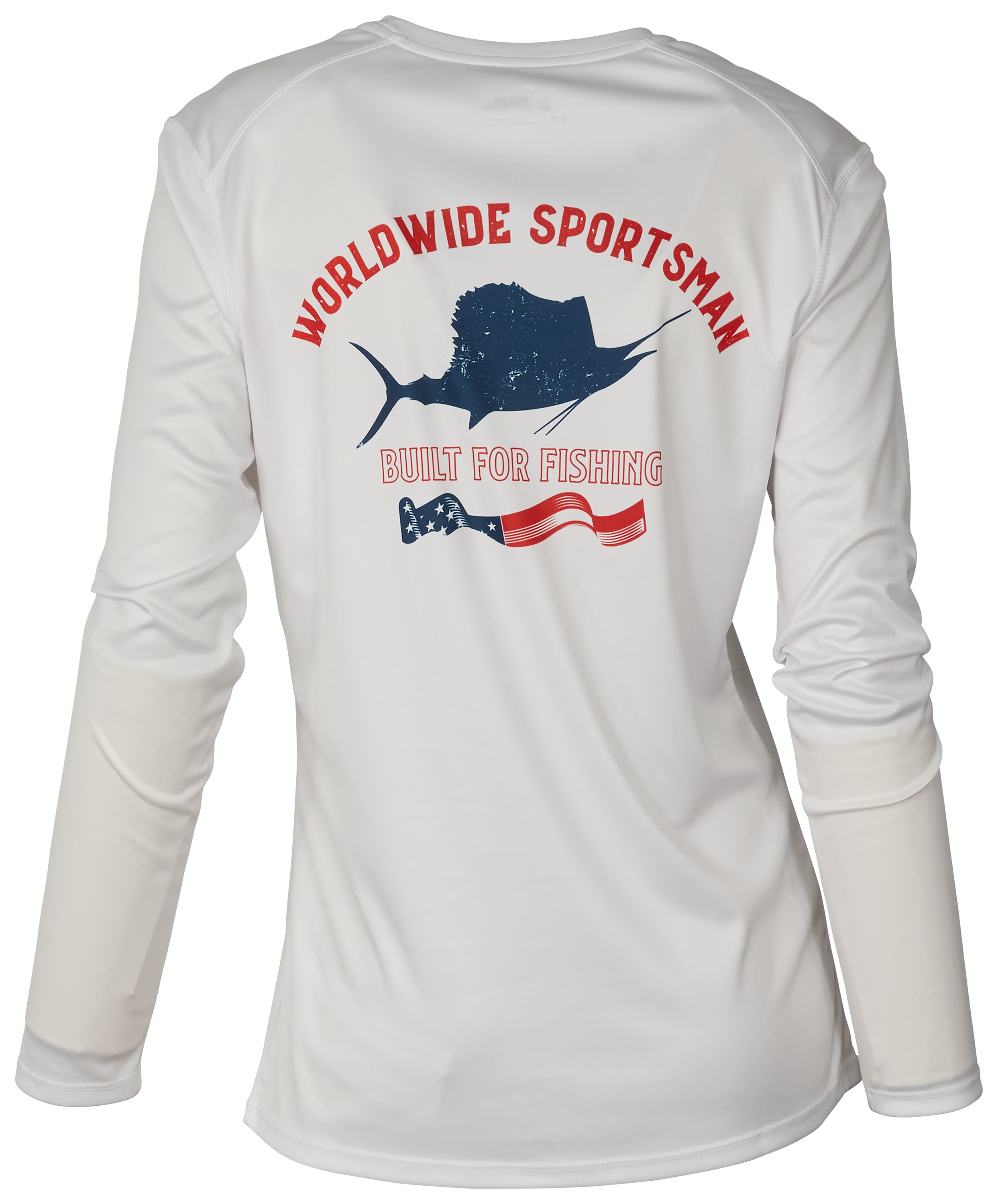 World Wide Sportsman Angler American Marlin Graphic Long-Sleeve Shirt for L