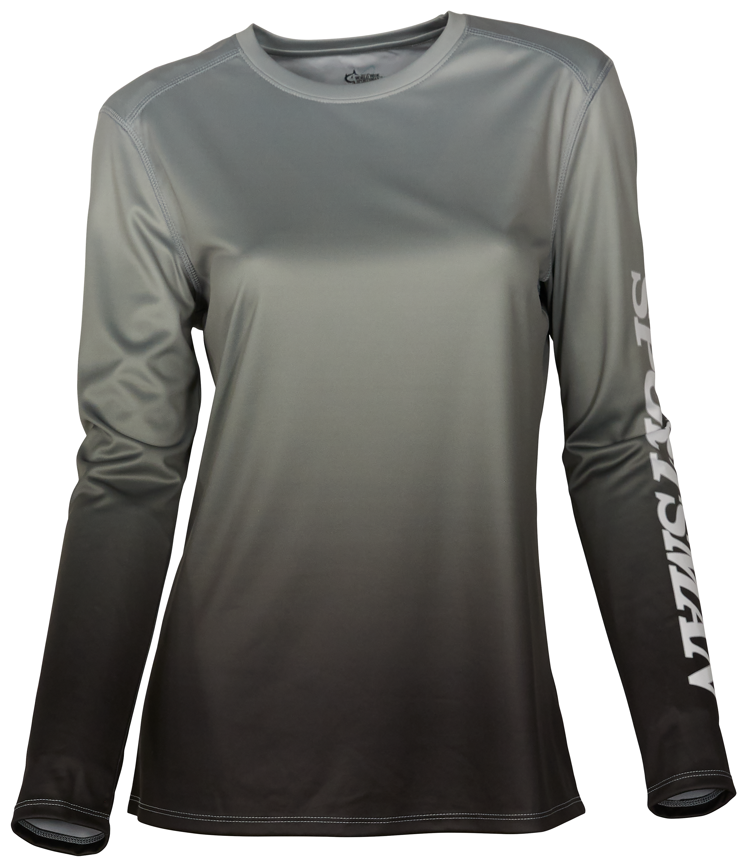 World Wide Sportsman Angler Long-Sleeve Crew-Neck Shirt for Ladies - Black/