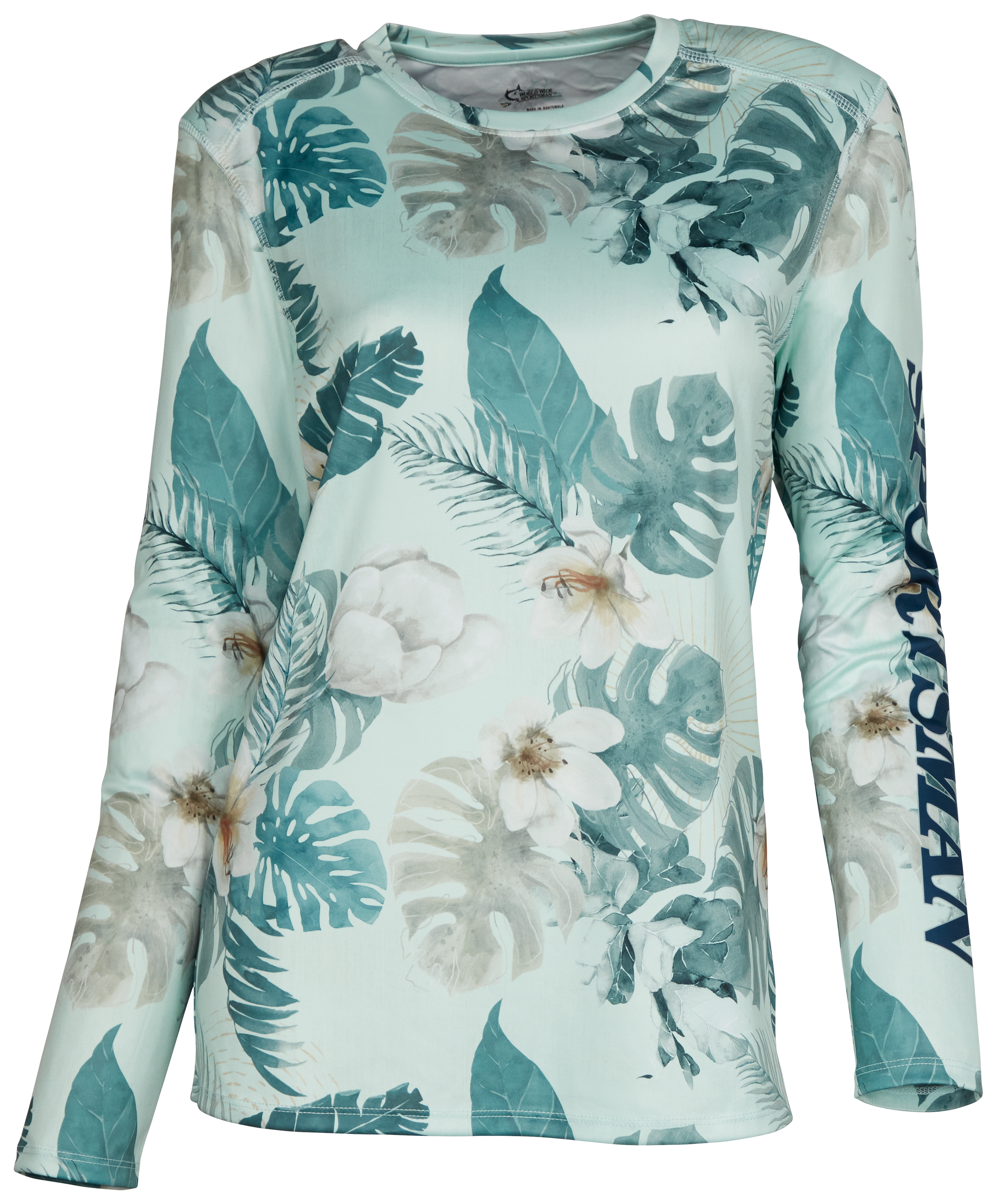 World Wide Sportsman Angler Long-Sleeve Crew-Neck Shirt for Ladies - Moonli