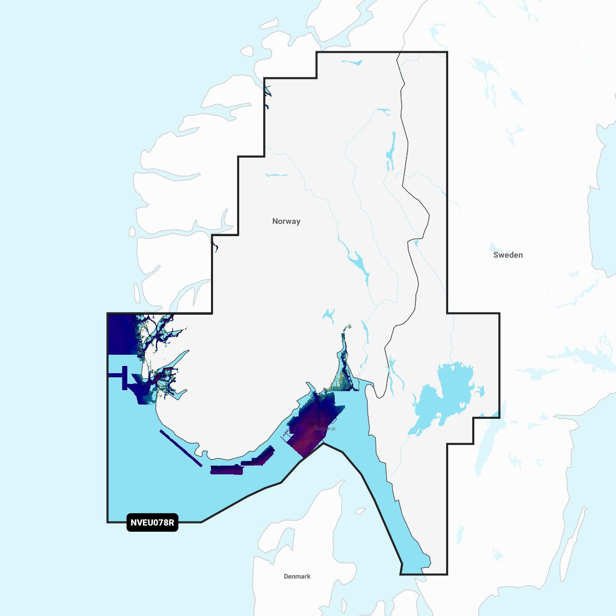 Image of Garmin Navionics Vision+ Cartography Chart Card - GNV+ Oslo, Skagerrak & Haugesund