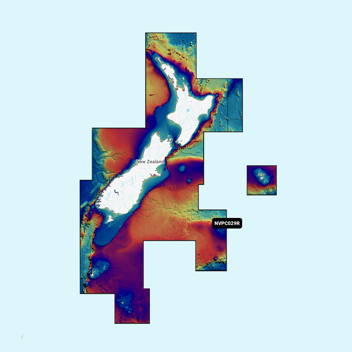 Image of Garmin Navionics Vision+ Cartography Chart Card - GNV+ New Zealand