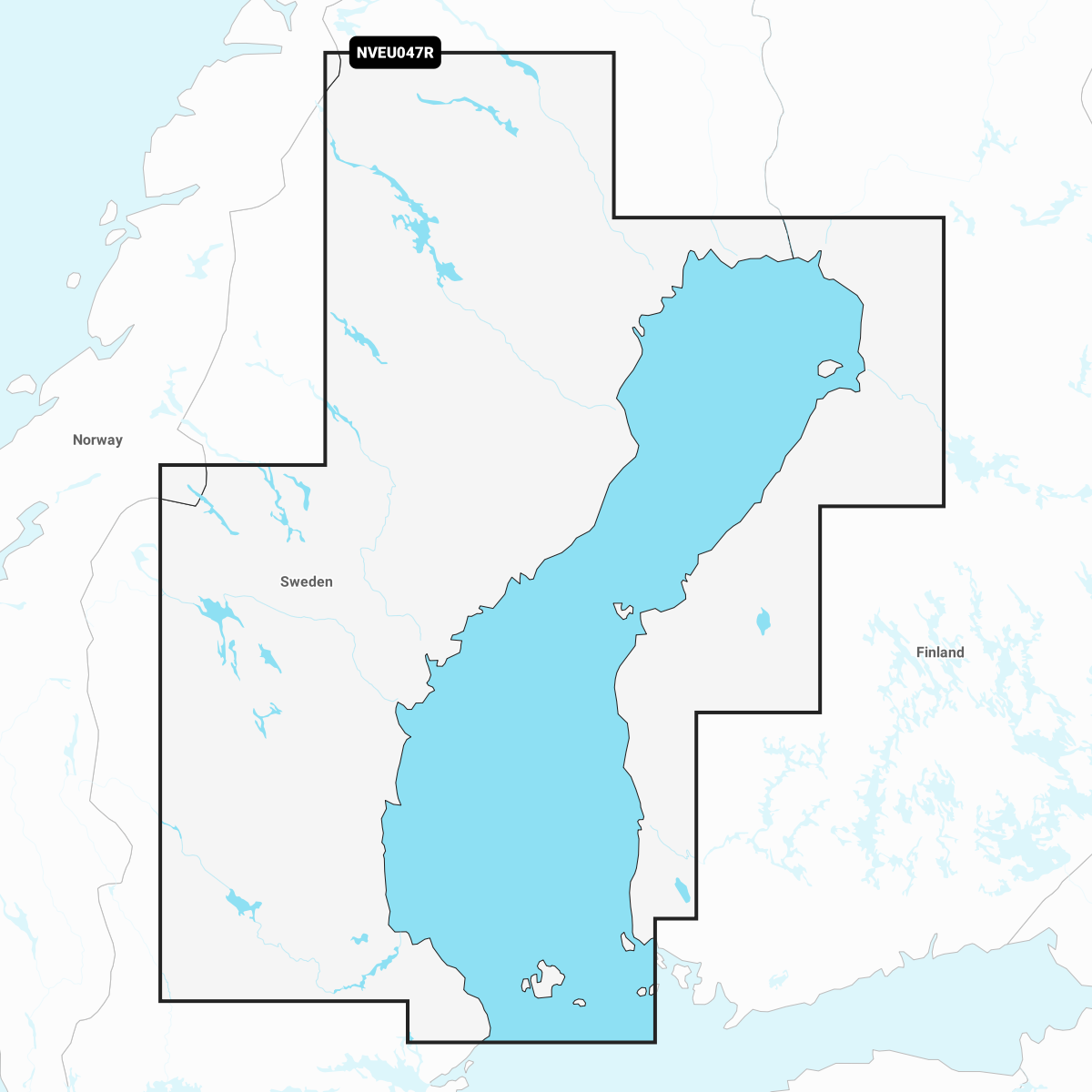 Image of Garmin Navionics Vision+ Cartography Chart Card - GNV+ Gulf of Bothnia