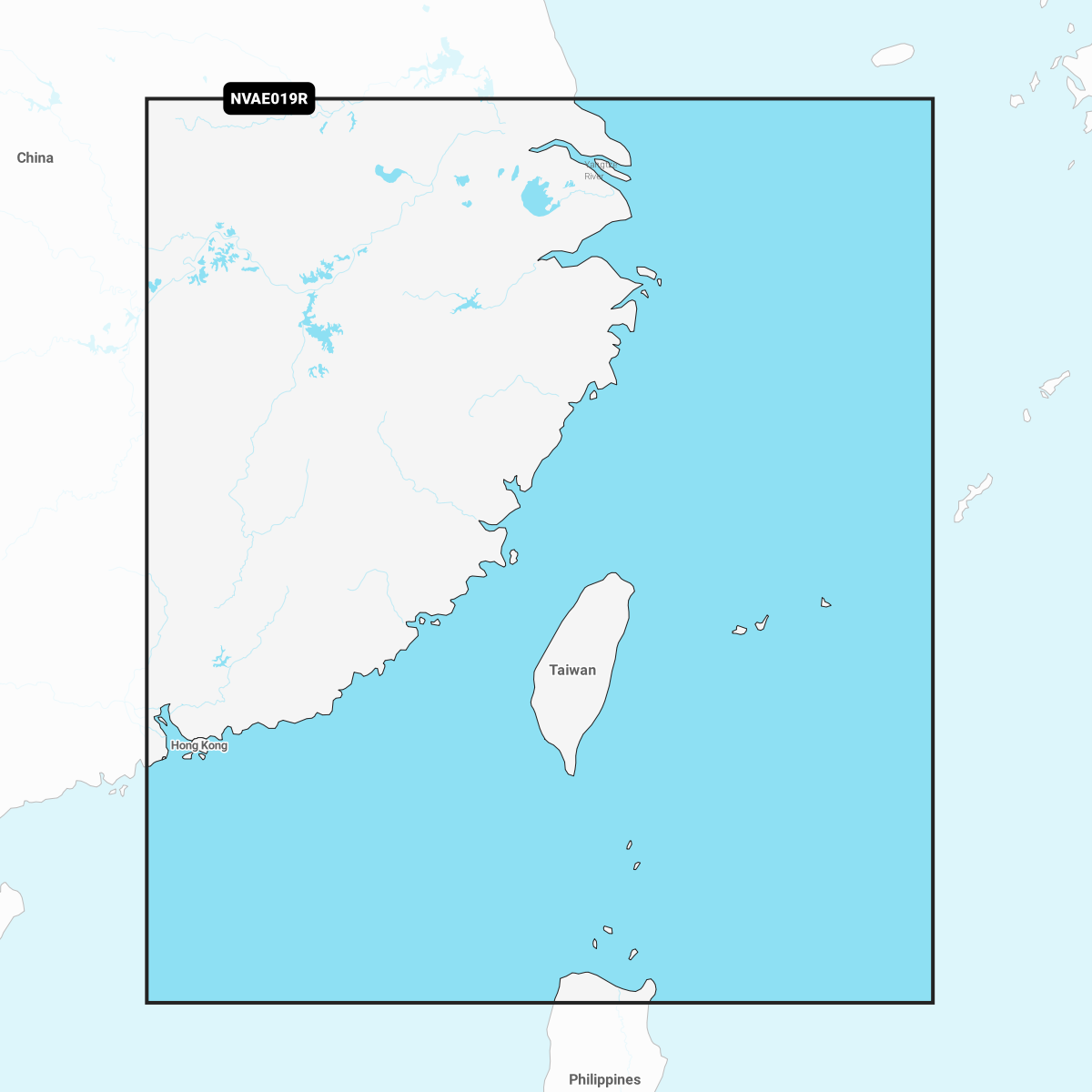 Image of Garmin Navionics Vision+ Cartography Chart Card - GNV+ Taiwan