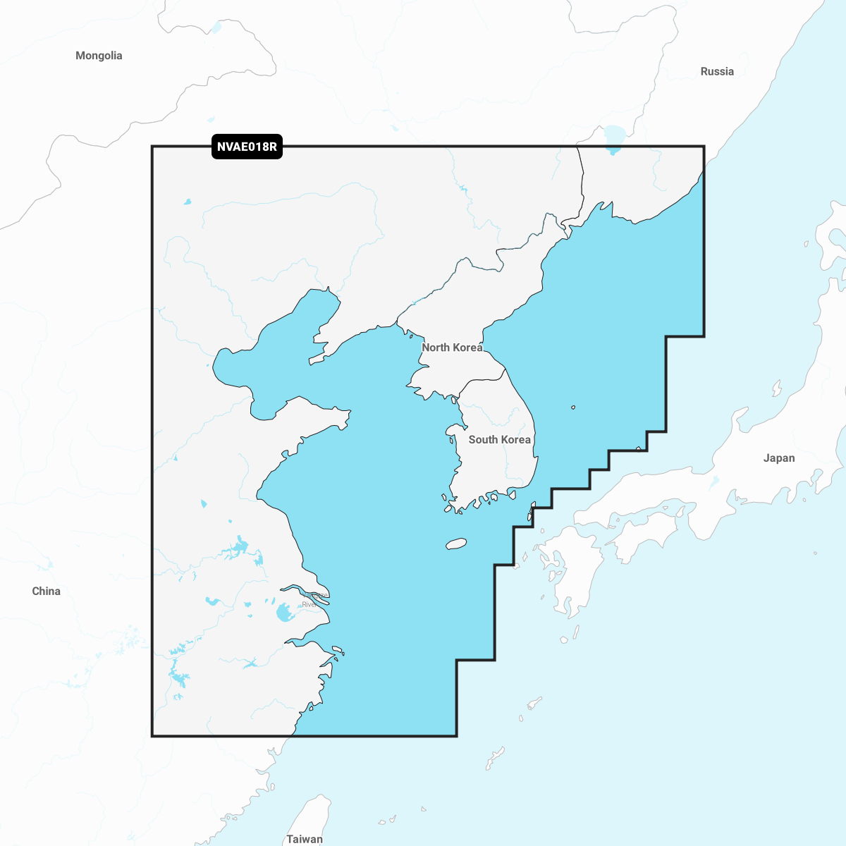 Image of Garmin Navionics Vision+ Cartography Chart Card - GNV+ Yellow Sea