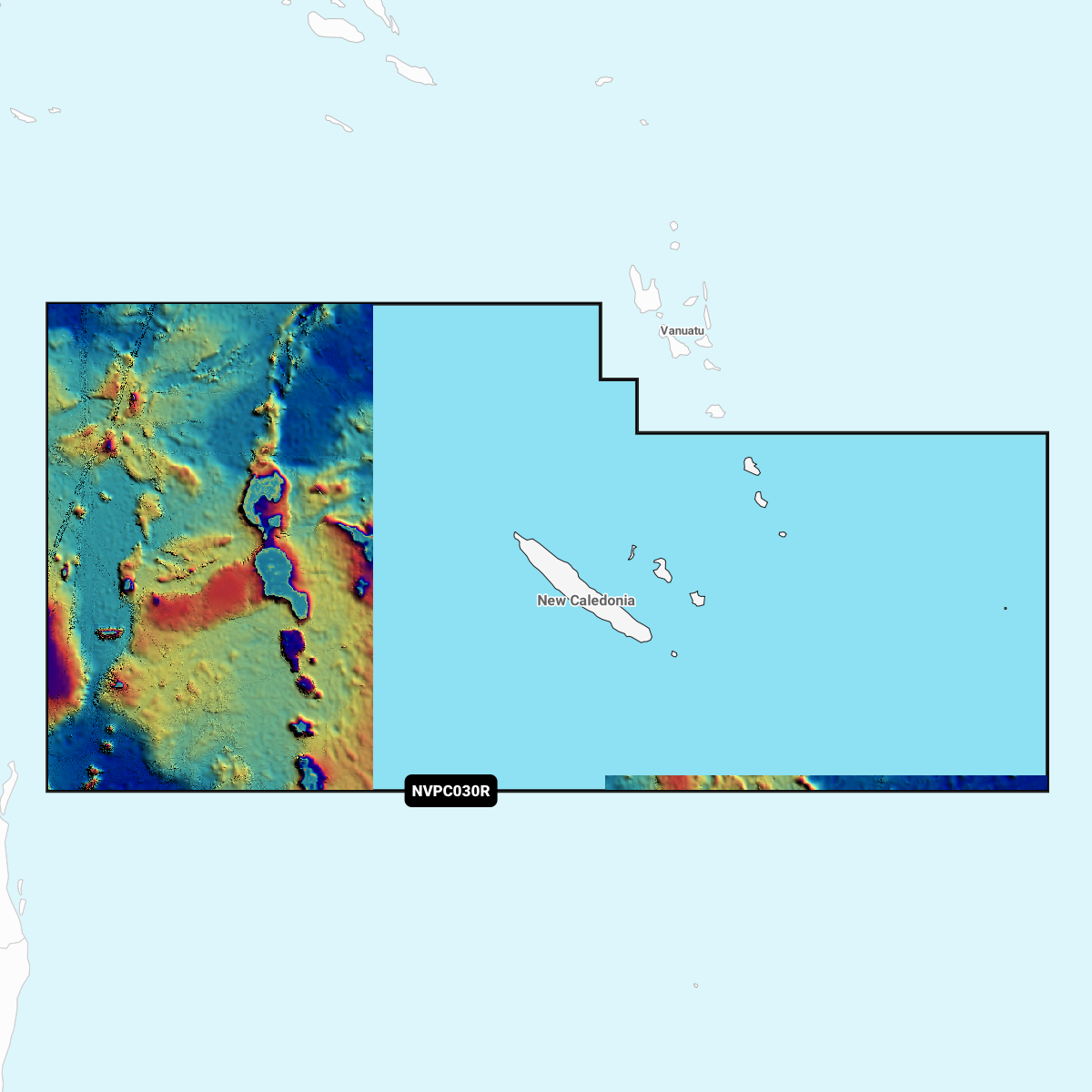 Image of Garmin Navionics Vision+ Cartography Chart Card - GNV+ New Caledonia