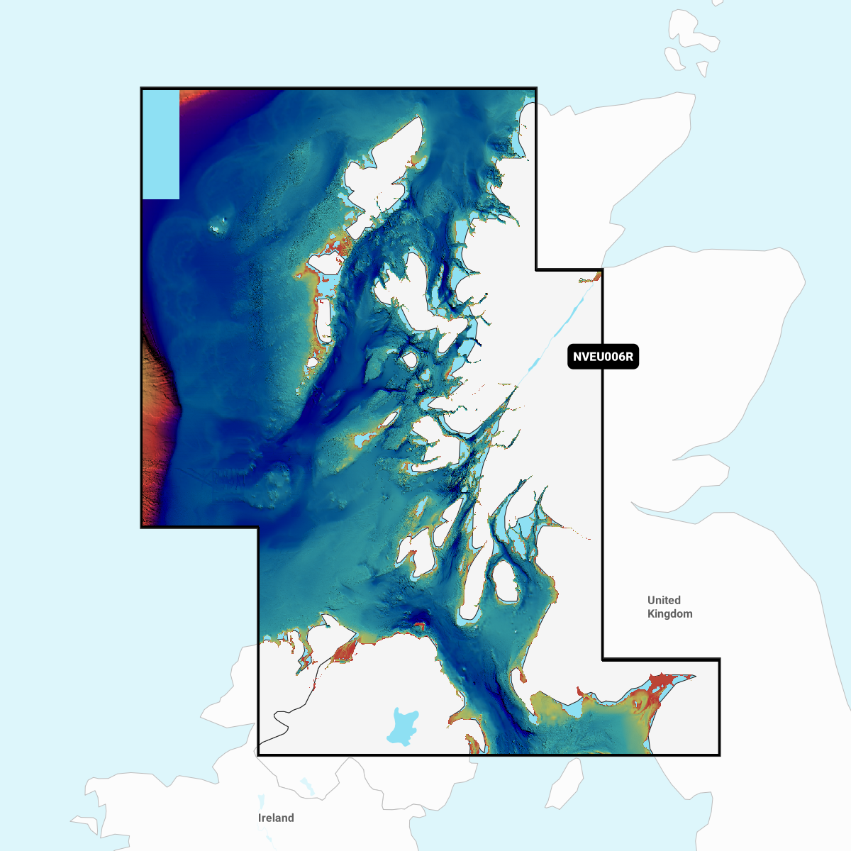 Garmin Navionics Vision+ Cartography Chart Card - Scotland, West Coast