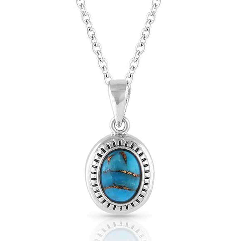 Montana Silversmiths Open Night Sky Turquoise Necklace